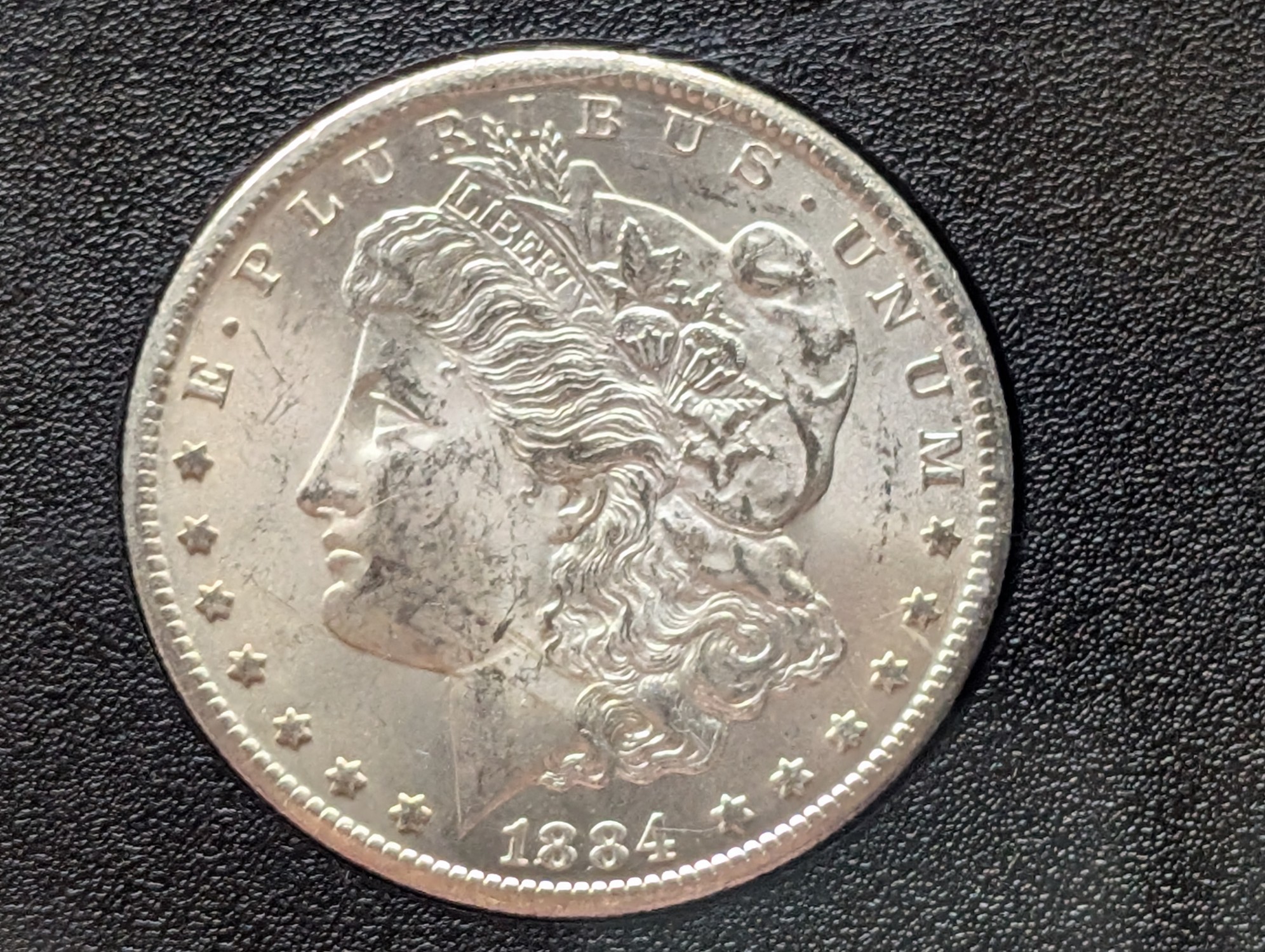 1884-CC Morgan 90% Silver Dollar - CAC Cert. MS61 - GSA Treasure