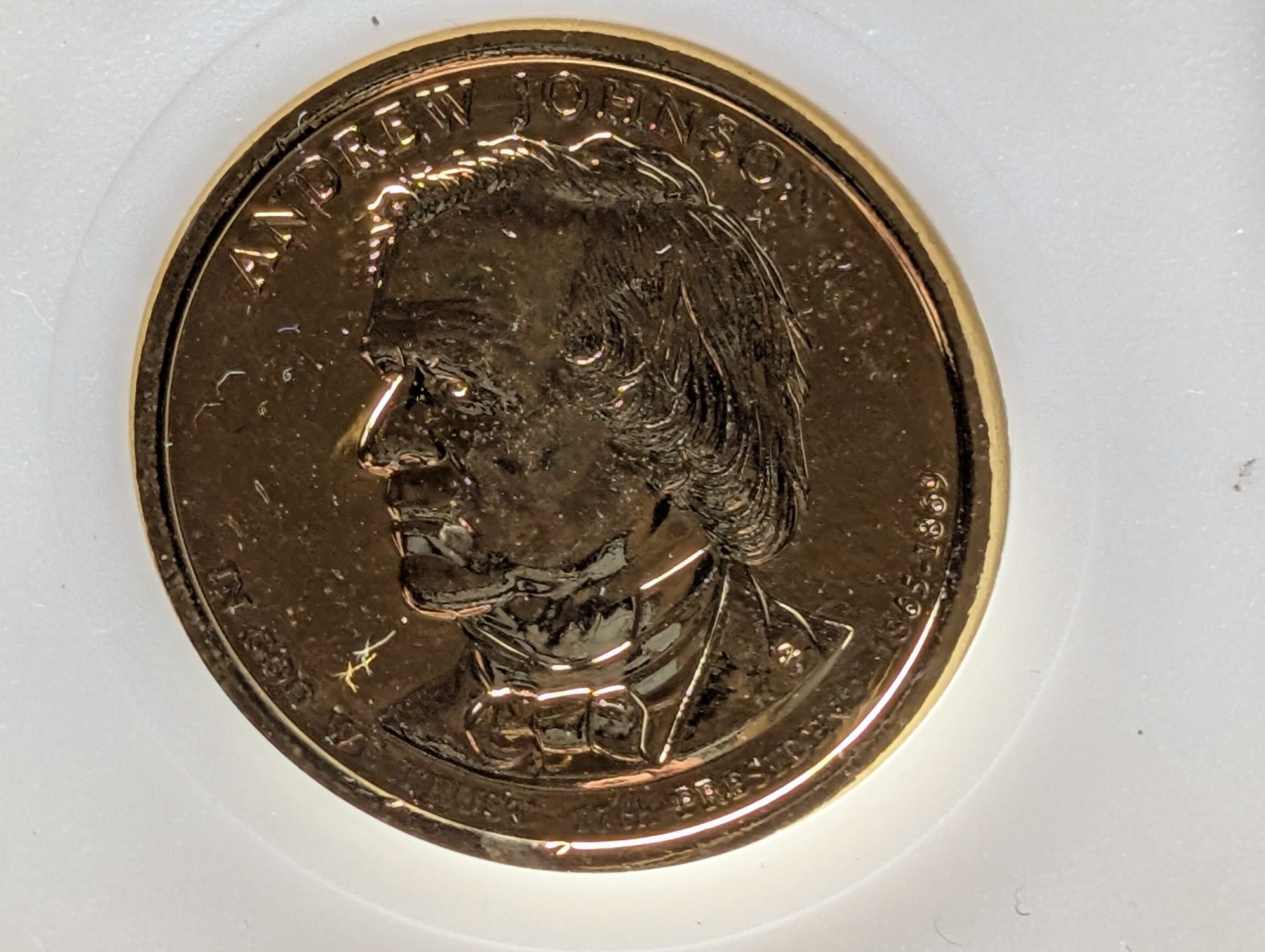 2011 Four-Coin Presidential Dollar Set - GOLD Enriched!!!