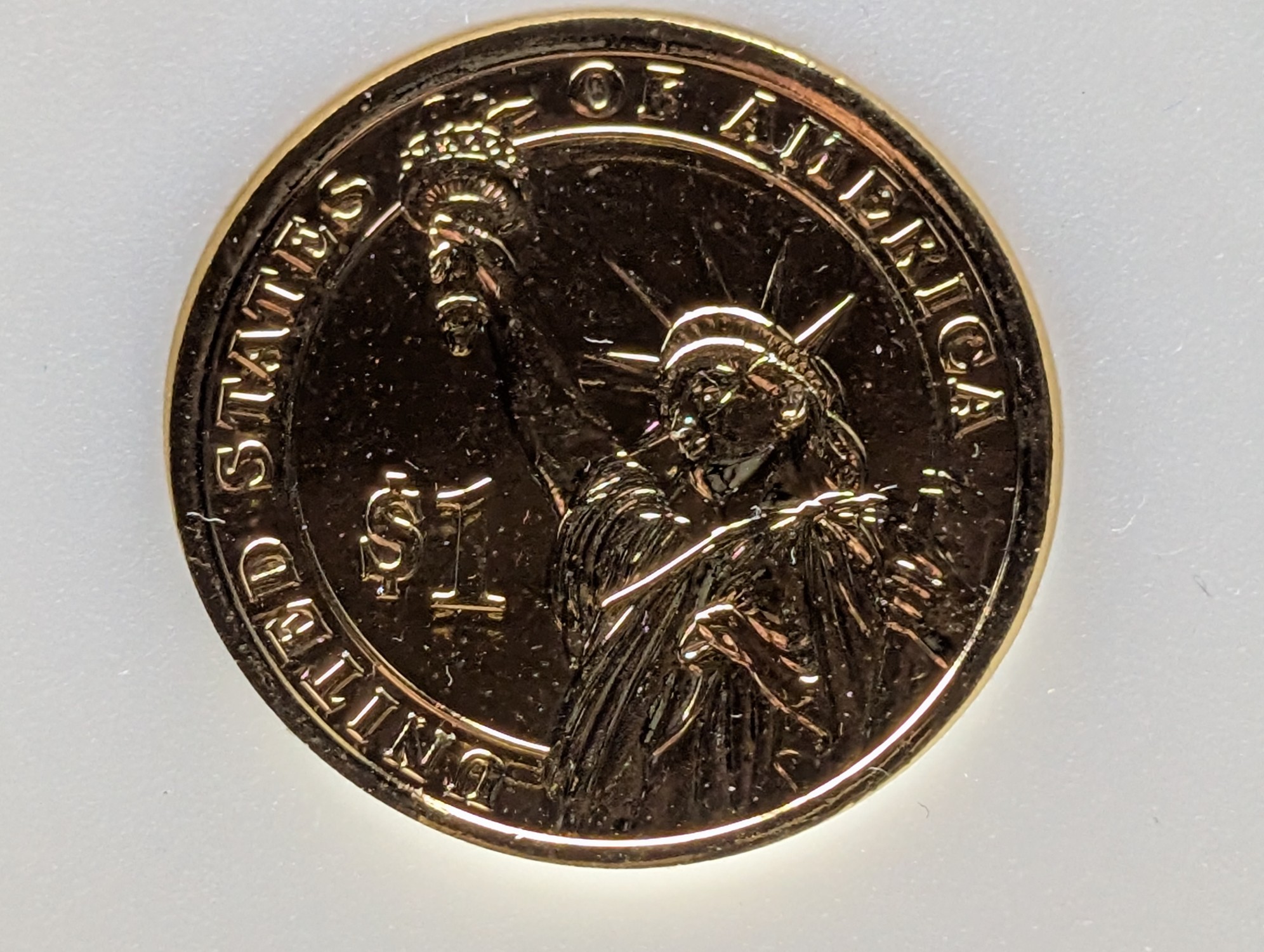 2011 Four-Coin Presidential Dollar Set - GOLD Enriched!!!