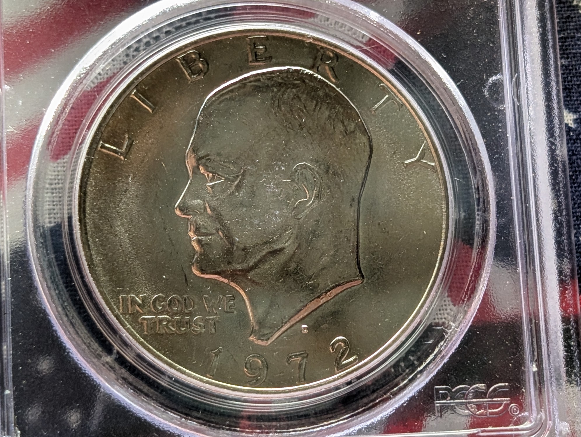 1972-D Eisenhower Dollar - PCGS MS64