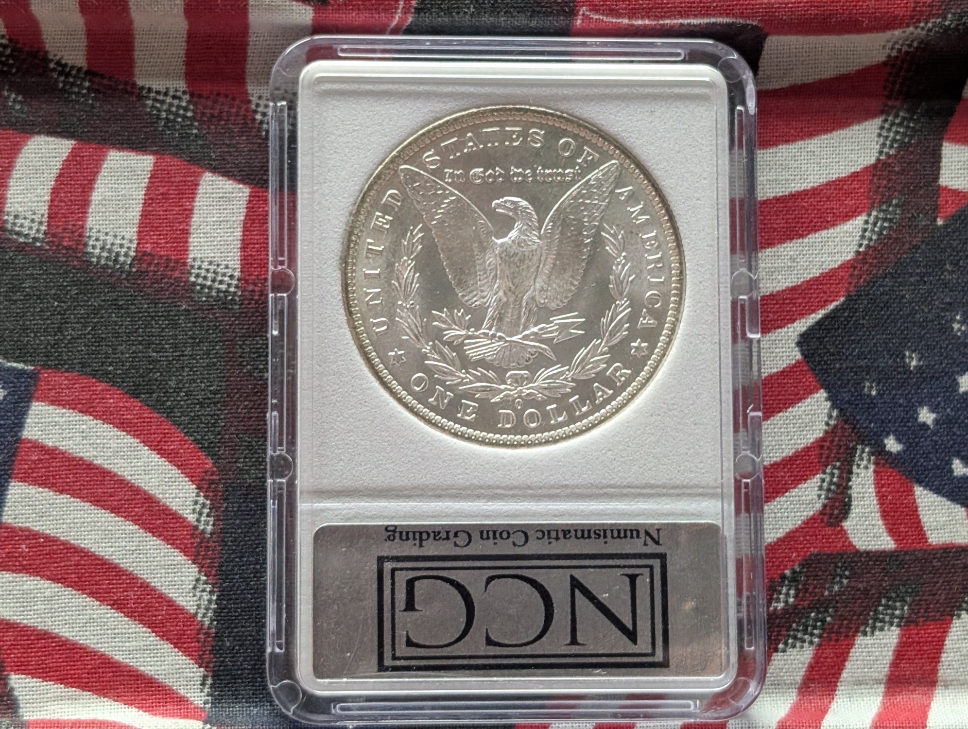 1884-O Morgan 90% Silver Dollar - NCG Cert. MS68 (NOT NGC)
