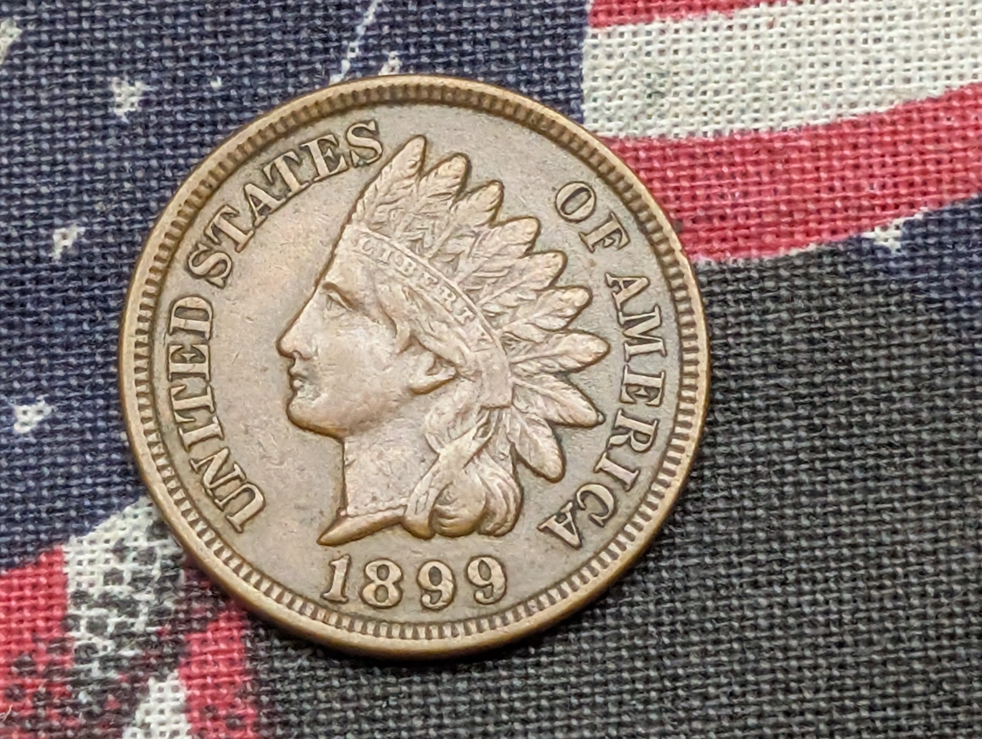 1899 Indian Head Cent - VF