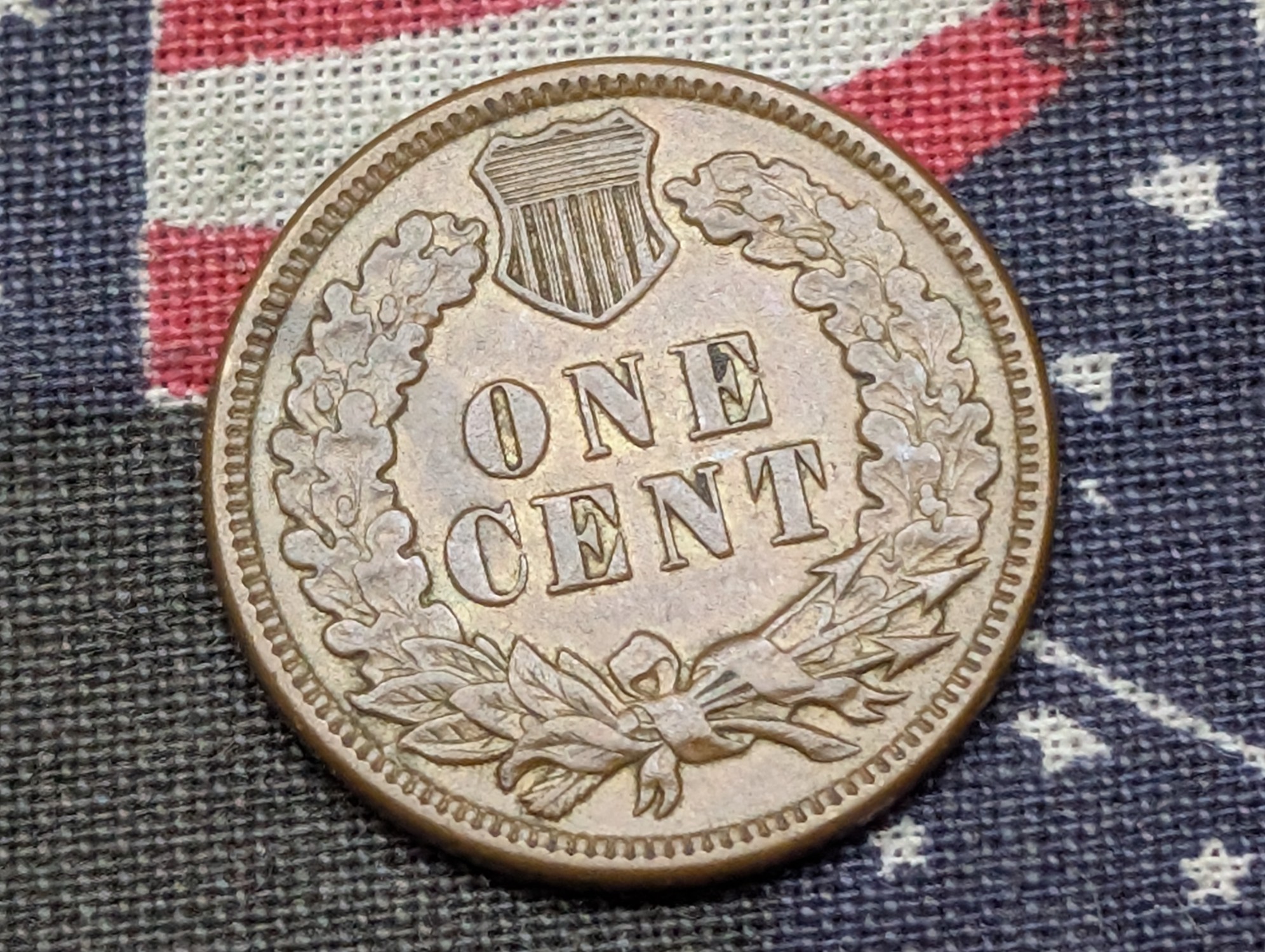 1893 Indian Head Cent - XF
