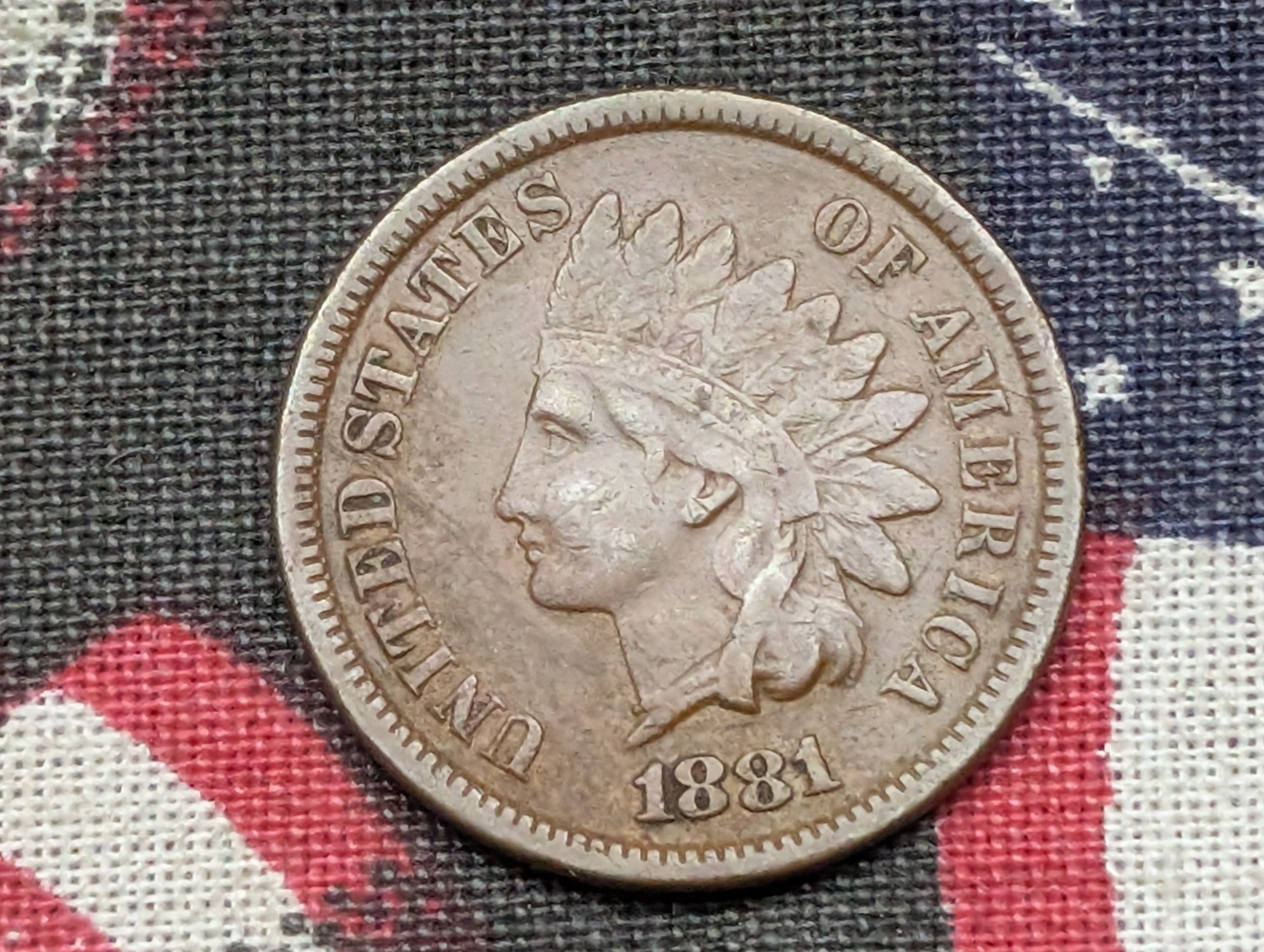 1881 Indian Head Cent