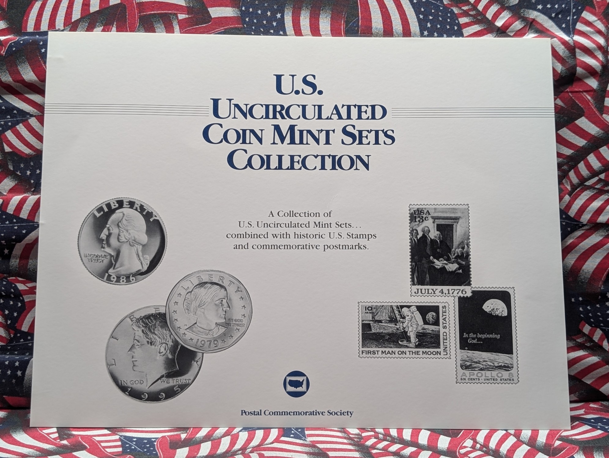 *EMPTY* U.S. Mint UNC Coin Set Collector's Album - No Coins!!