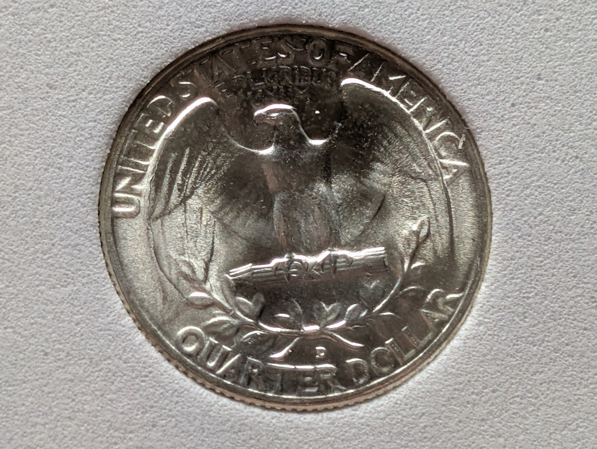 1950-D Washington 90% Silver Quarter - NCG Cert. MS68 (NOT NGC)