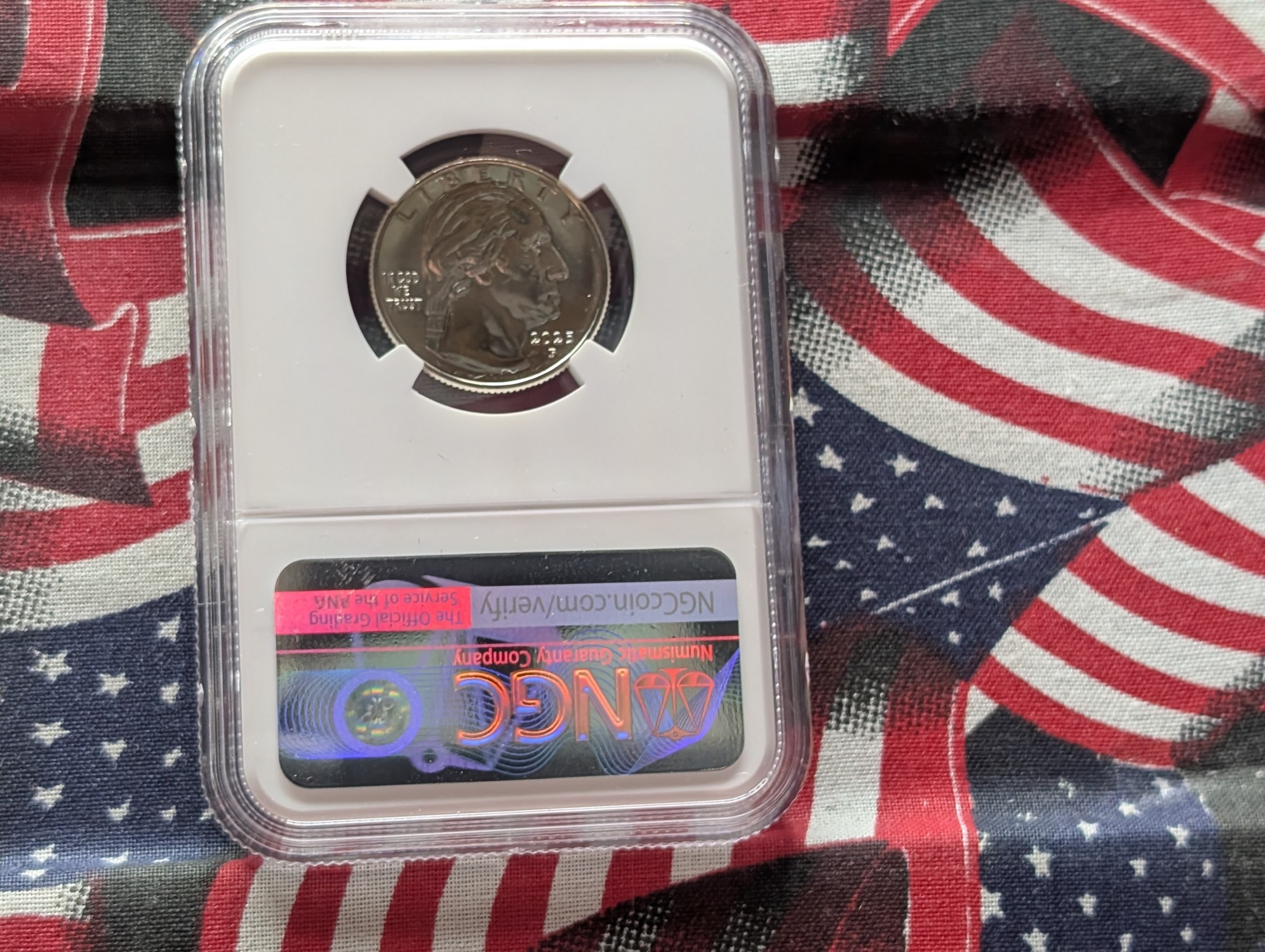 2025-P Althea Gibson Quarter - NGC MS68