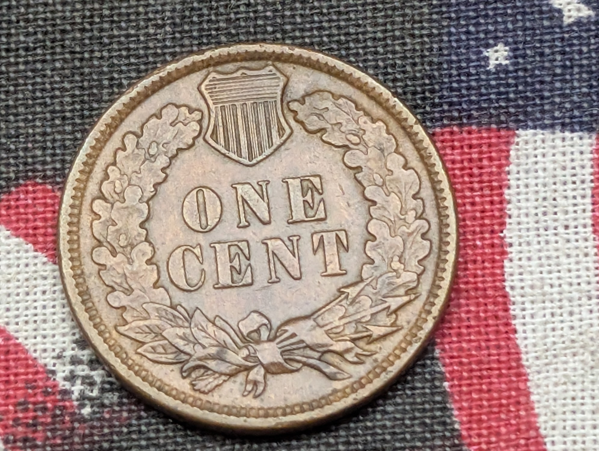 1898 Indian Head Cent - XF/AU
