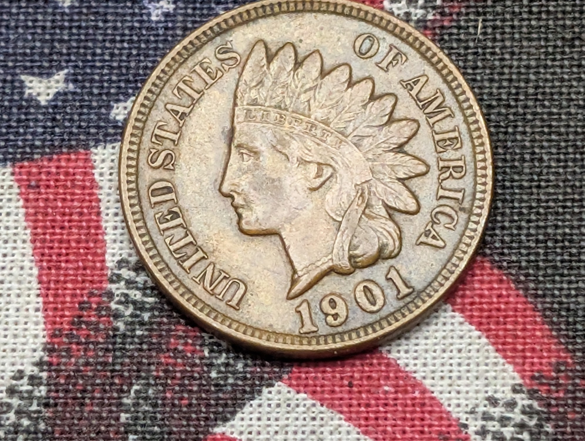 1901 Indian Head Cent - XF