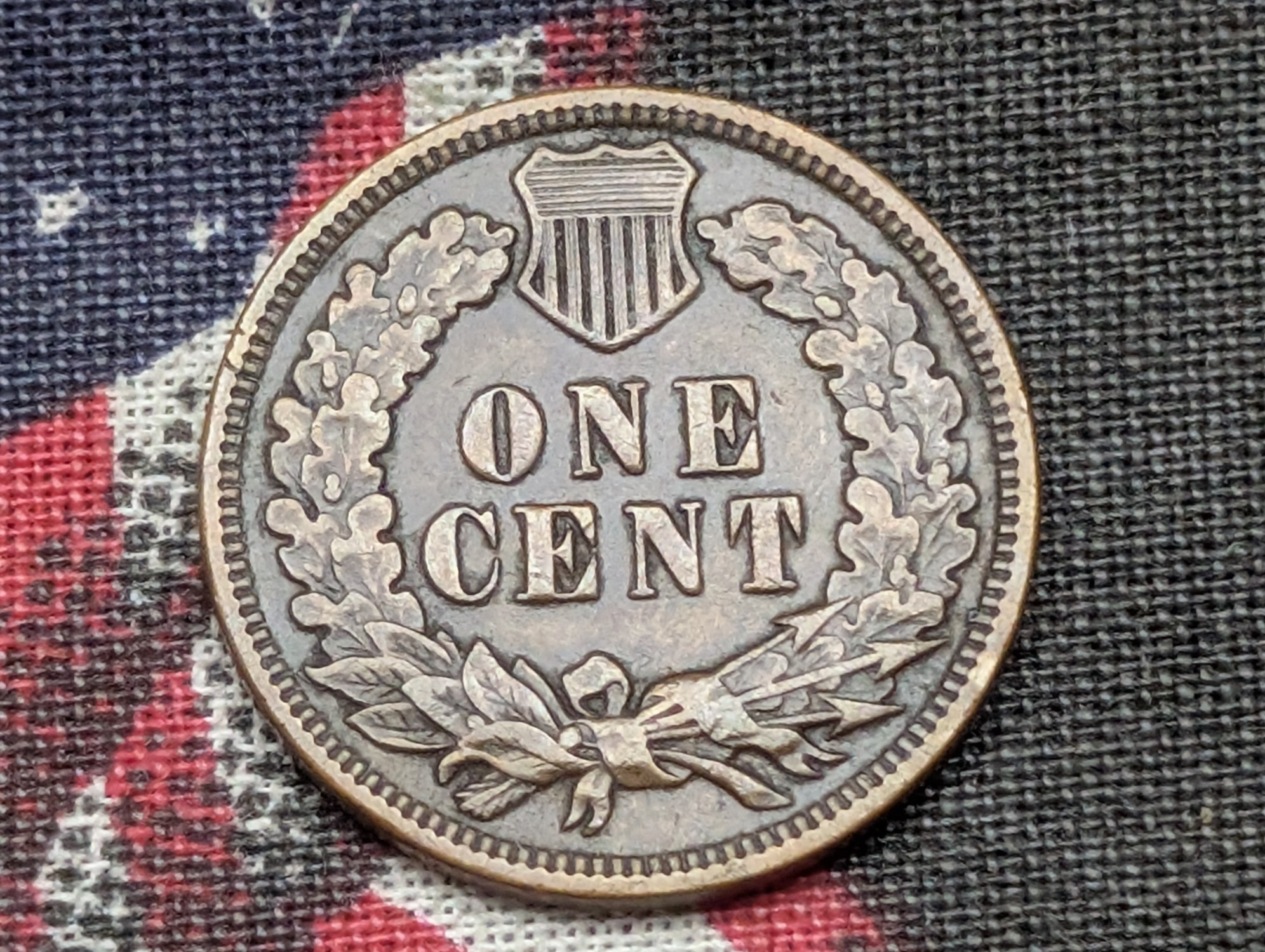 1907 Indian Head Cent - VF