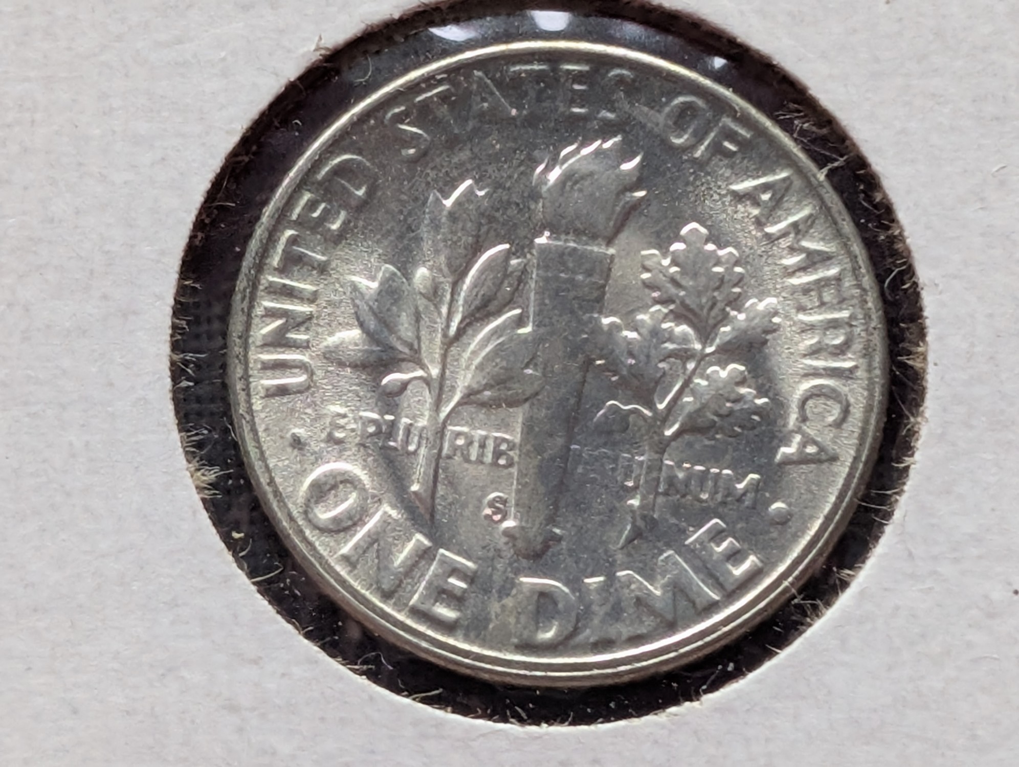 1955-S Roosevelt Dime, 90% Silver