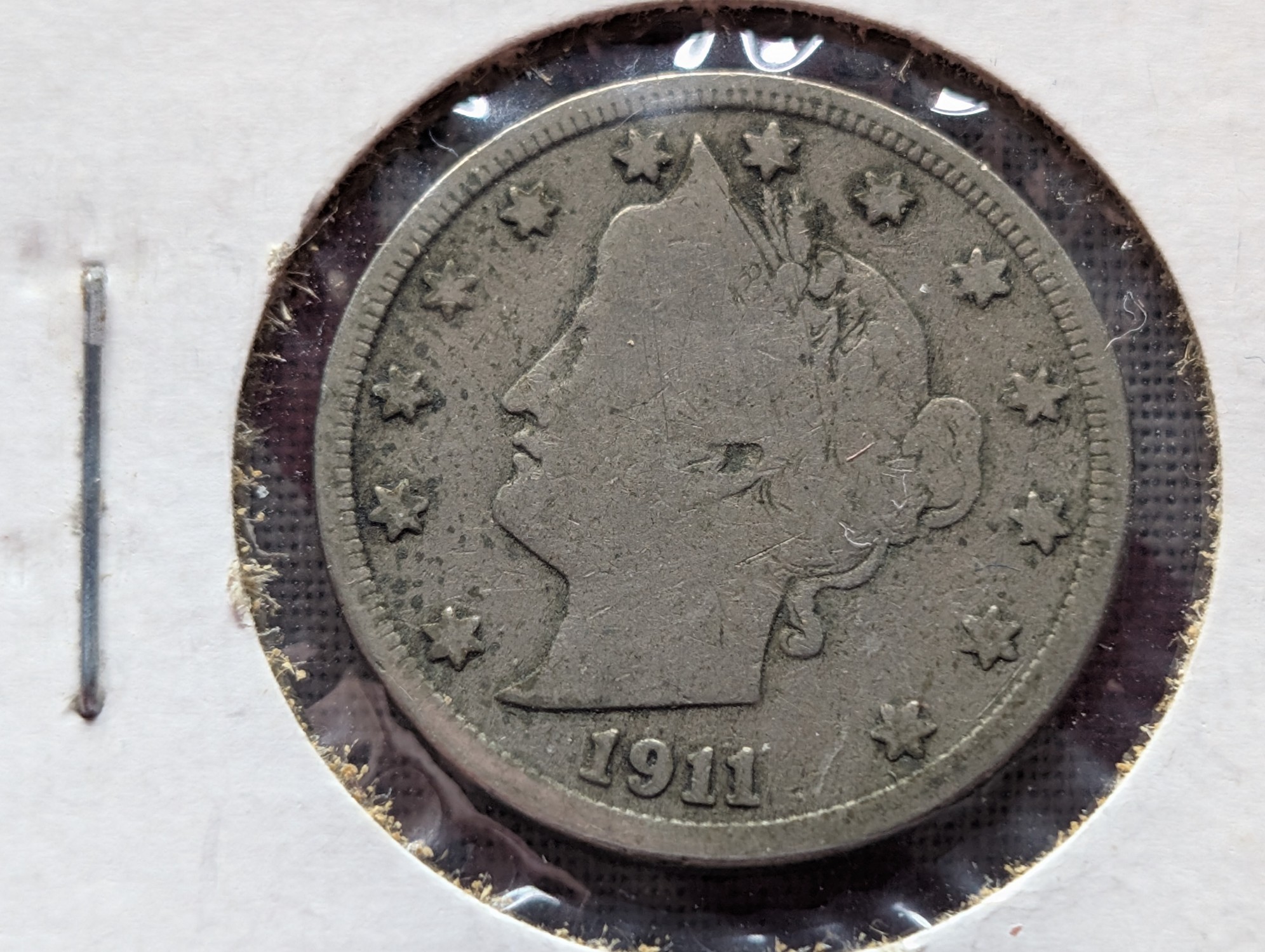 1911, 1912 and 1912-D Liberty Head V Nickels