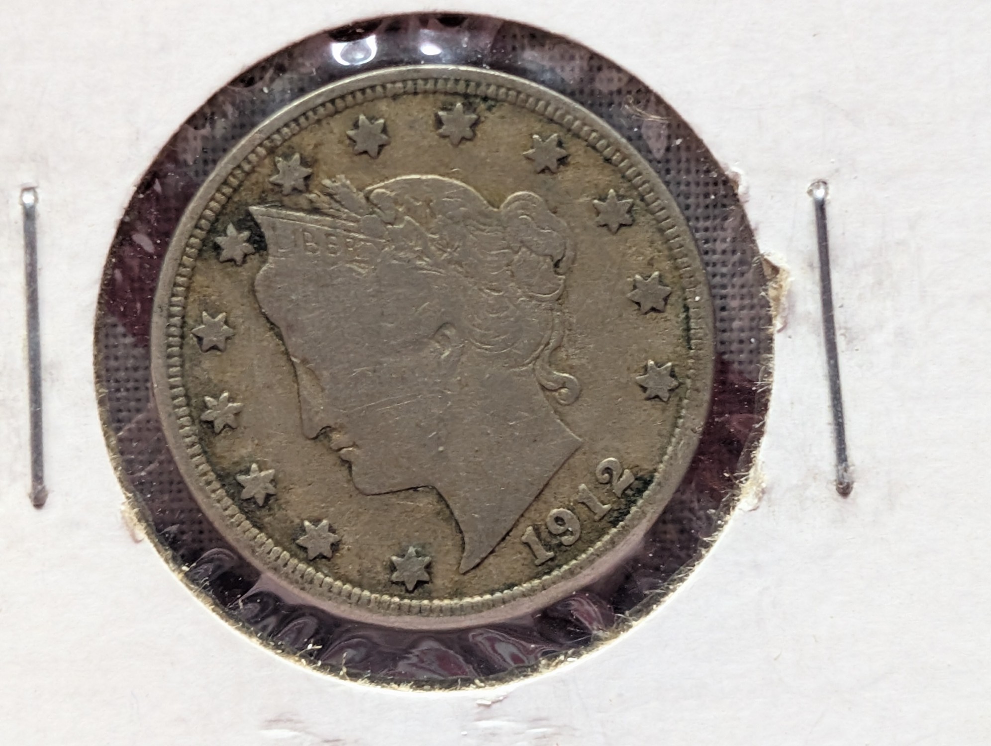 1911, 1912 and 1912-D Liberty Head V Nickels