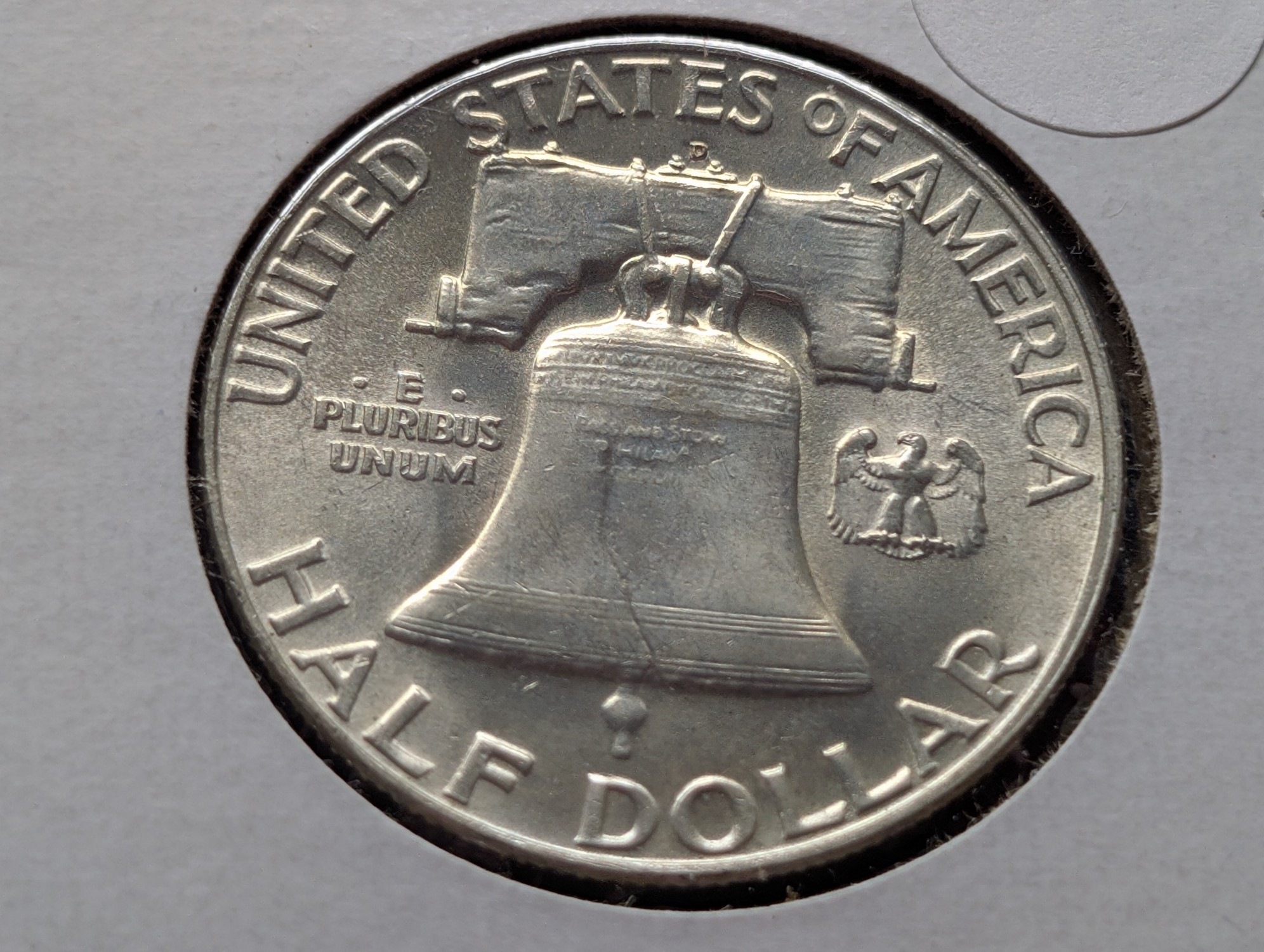 1950-D Franklin 90% Silver Half Dollar