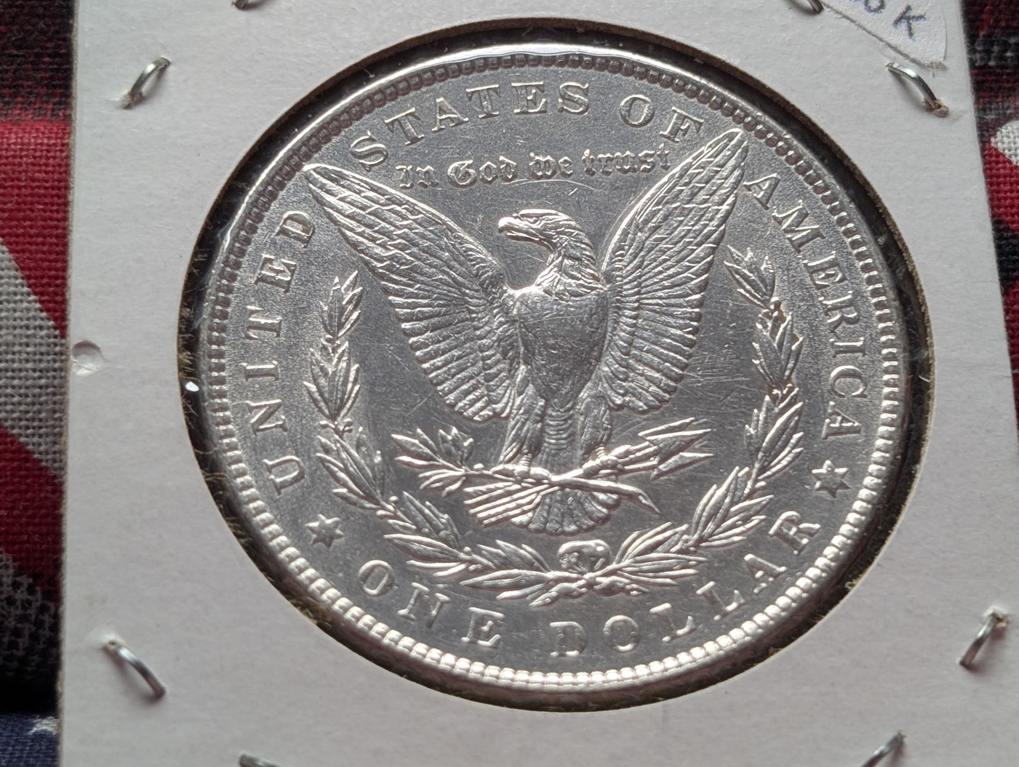 1885 90% Silver Morgan Dollar