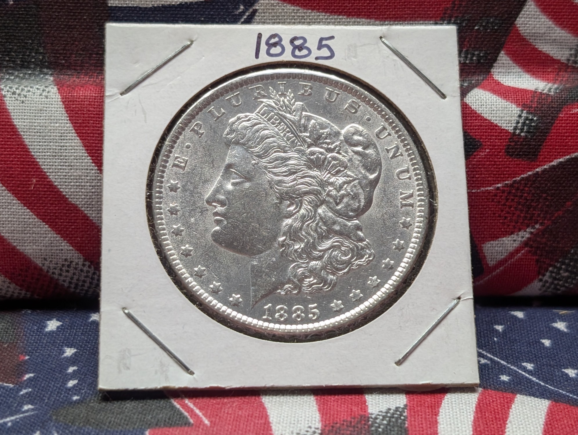 1885 90% Silver Morgan Dollar