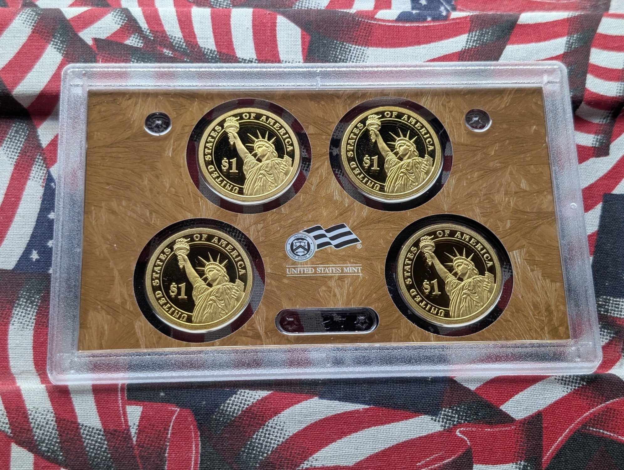 2009-S U.S. Mint Silver Proof Set Including Territorial Quarters, Presidential Dollars, Bicentennial Lincoln Cents and Sacagawea Three Siste