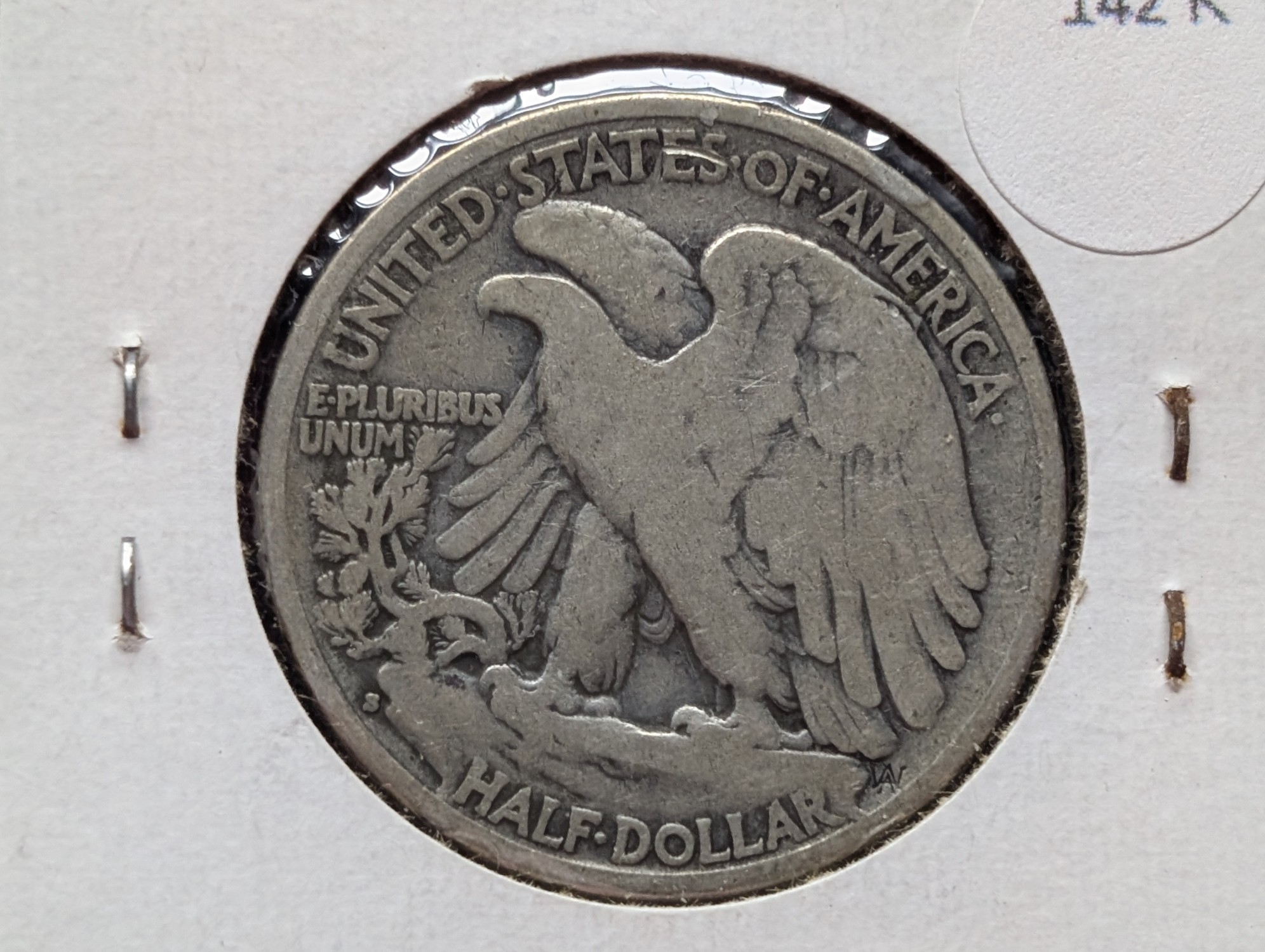 1934-S Walking Liberty 90% Silver Half Dollar