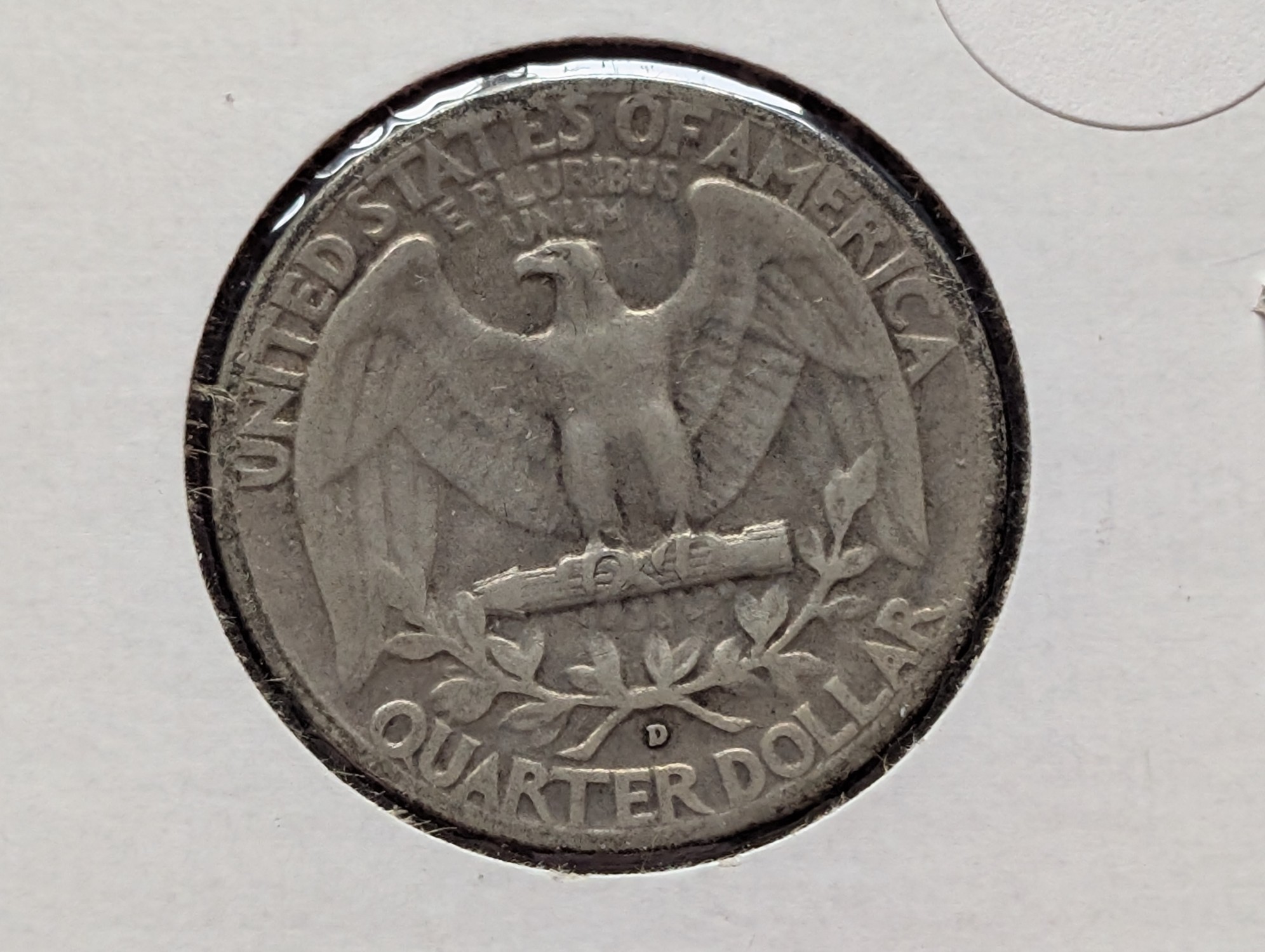1942-D Washington Quarter, 90% Silver
