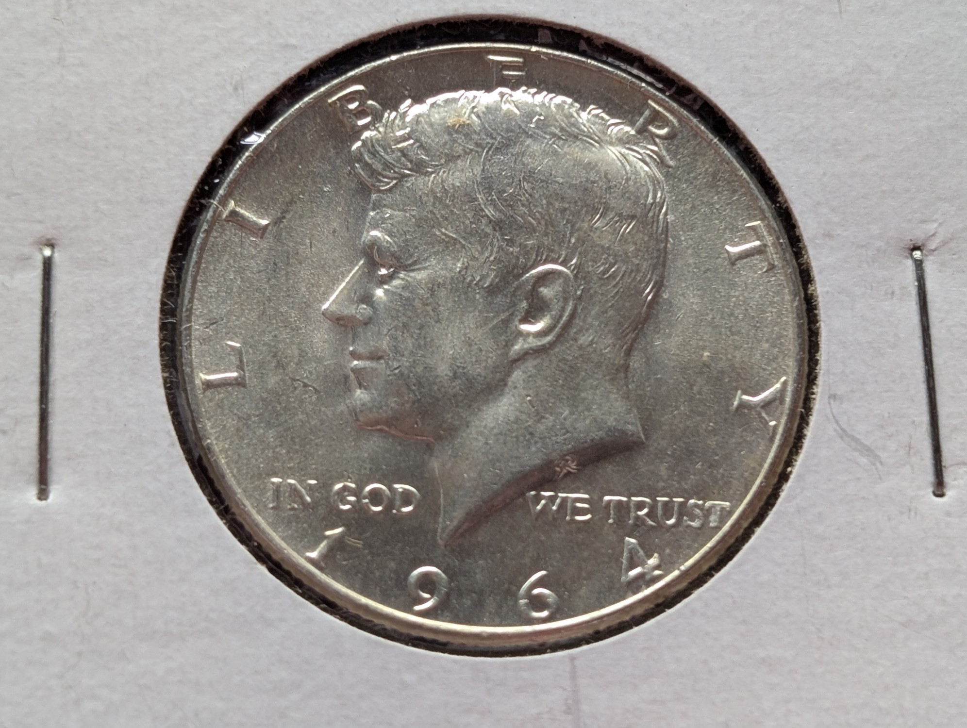 1964 90% Silver Kennedy Half Dollar