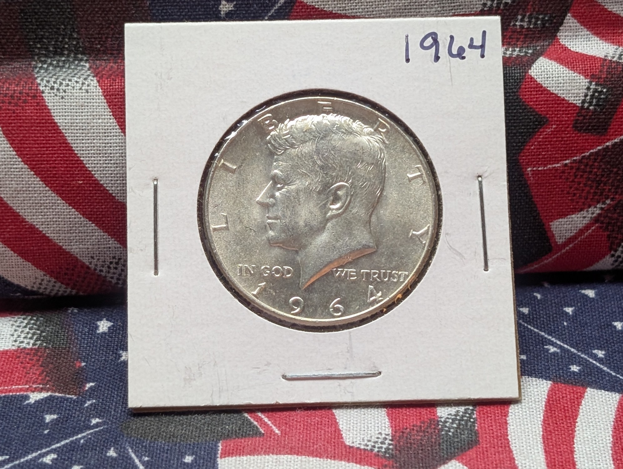 1964 90% Silver Kennedy Half Dollar