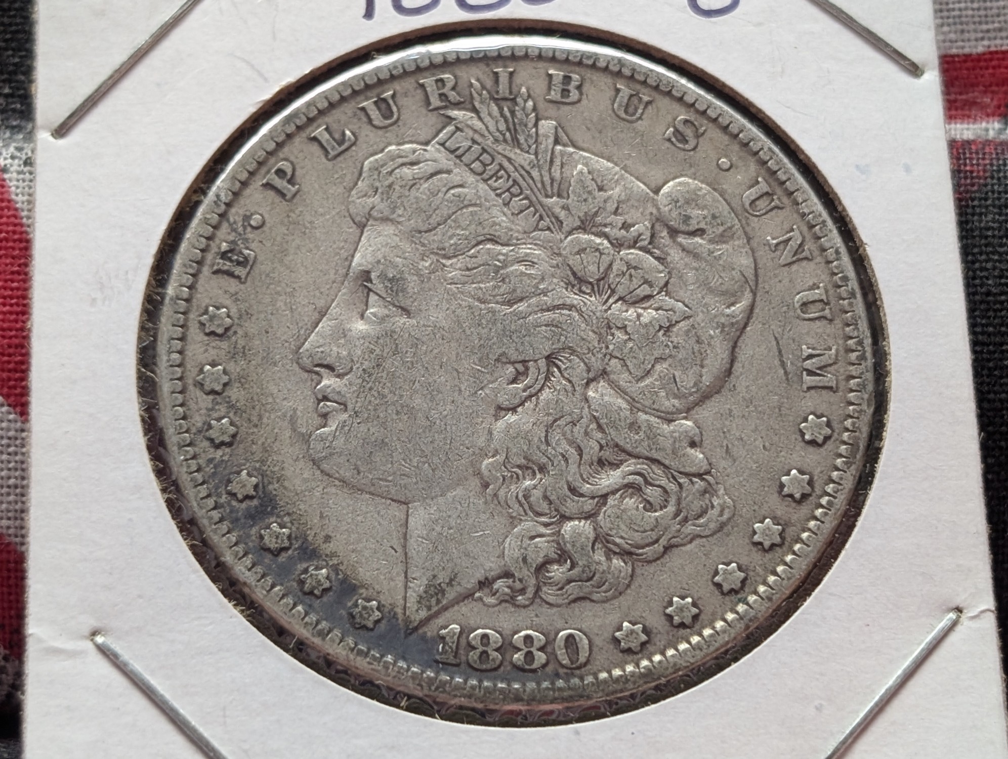 1880-O 90% Silver Morgan Dollar