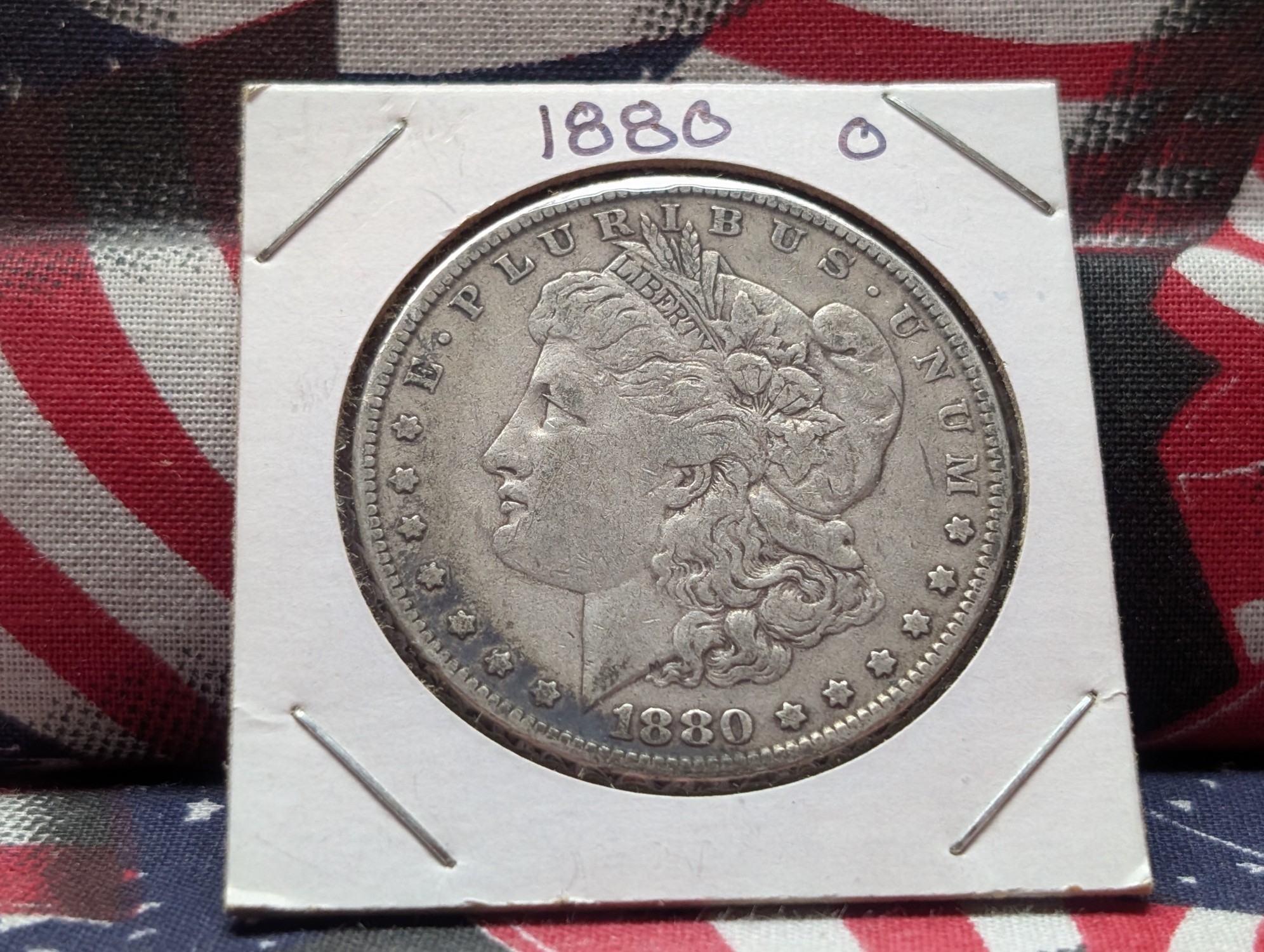 1880-O 90% Silver Morgan Dollar