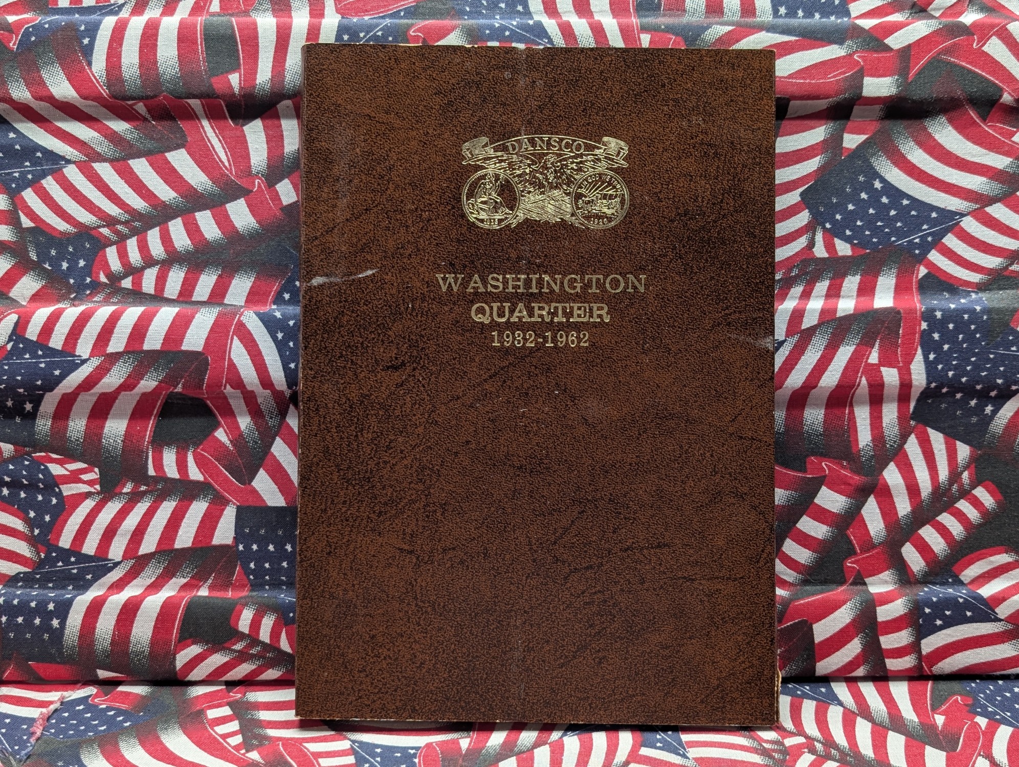 *EMPTY* Dansco Folder for Washington Quarters 1932 to 1962, No Coins