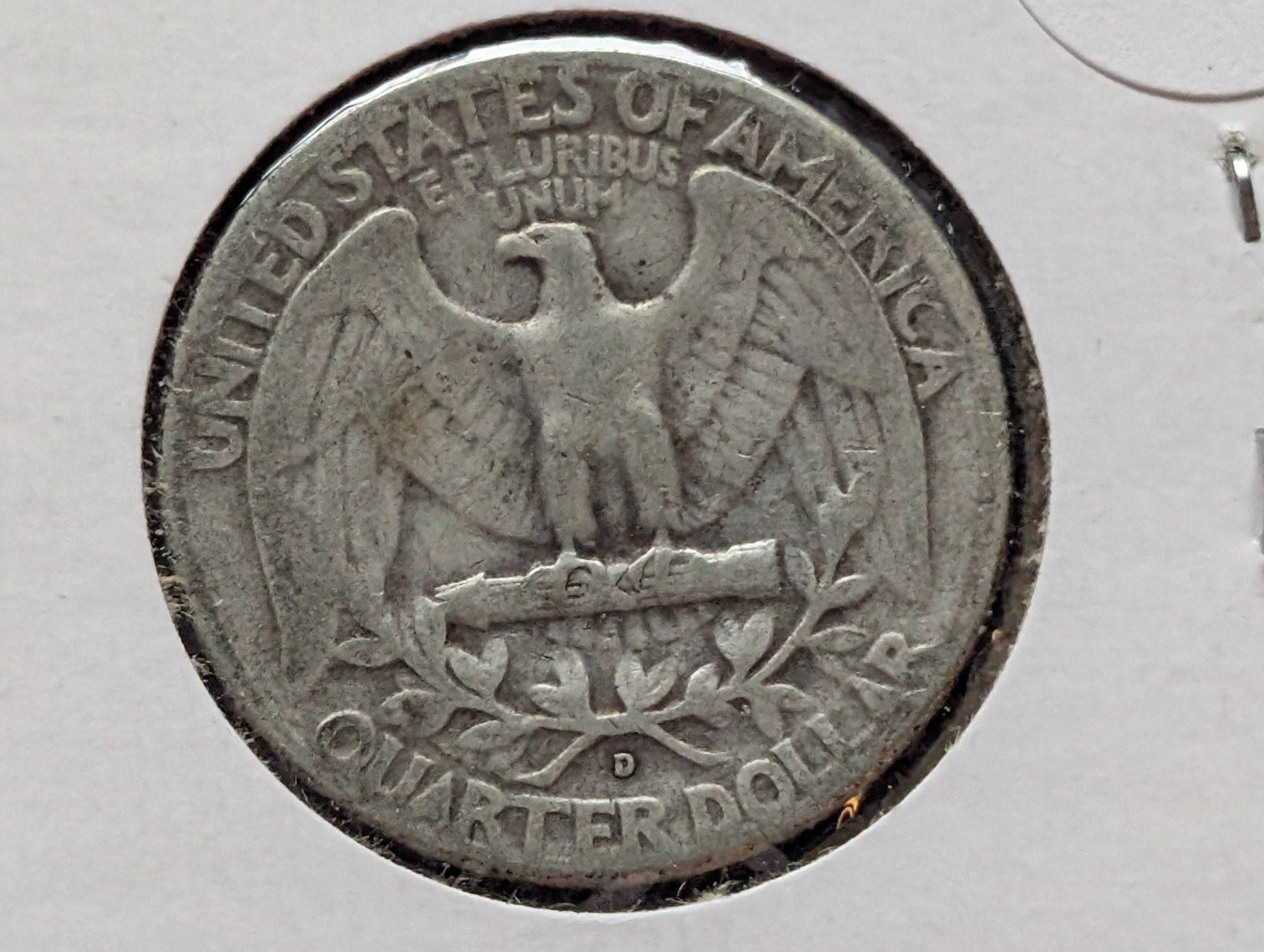 1949-D Washington Quarter, 90% Silver