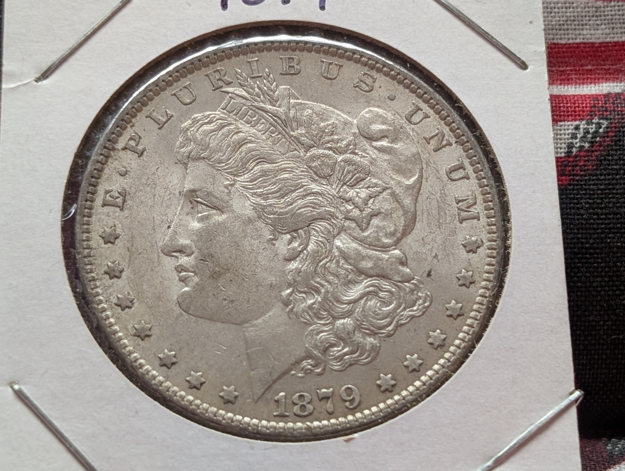 1879 90% Silver Morgan Dollar