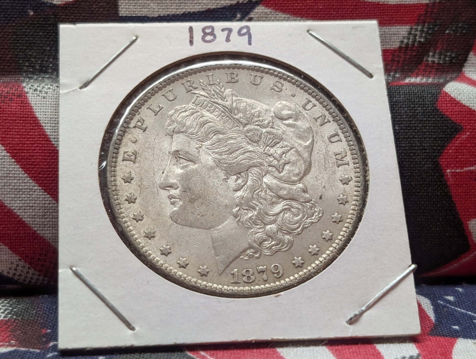 1879 90% Silver Morgan Dollar