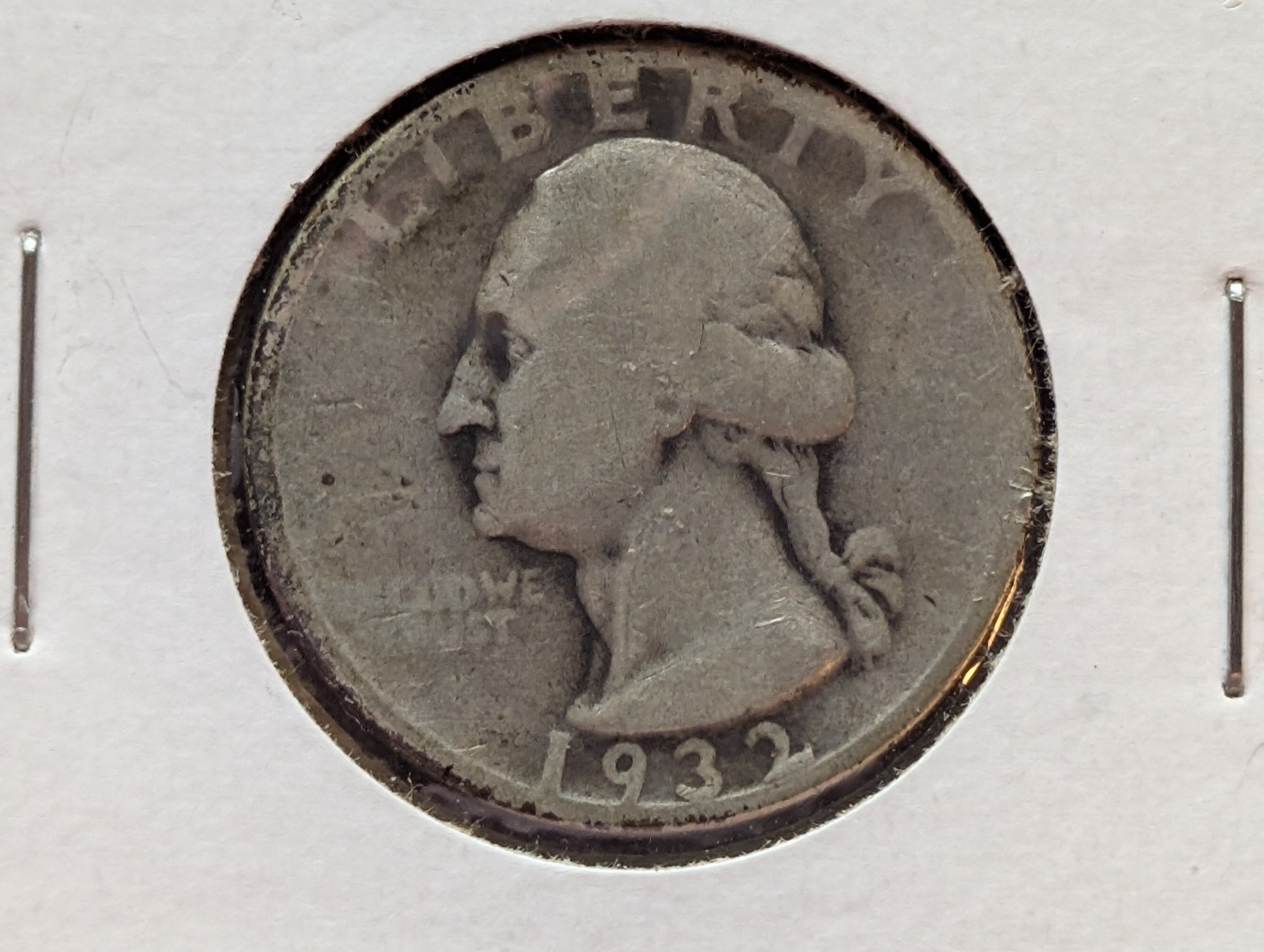 1932 Washington Quarter, 90% Silver
