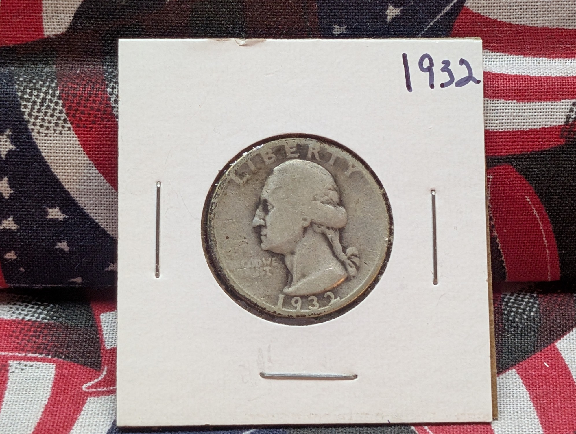 1932 Washington Quarter, 90% Silver