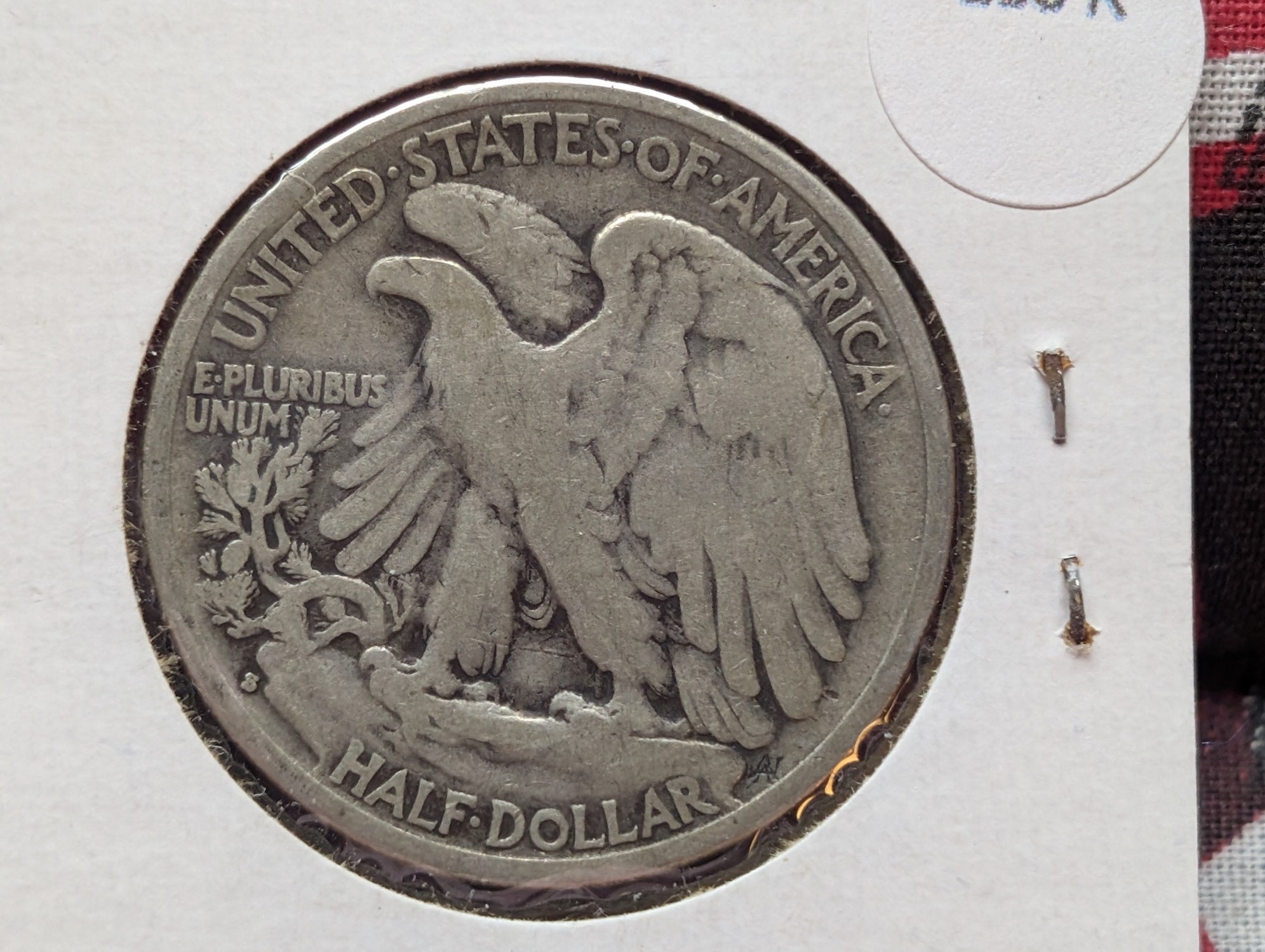 1936-S Walking Liberty 90% Silver Half Dollar