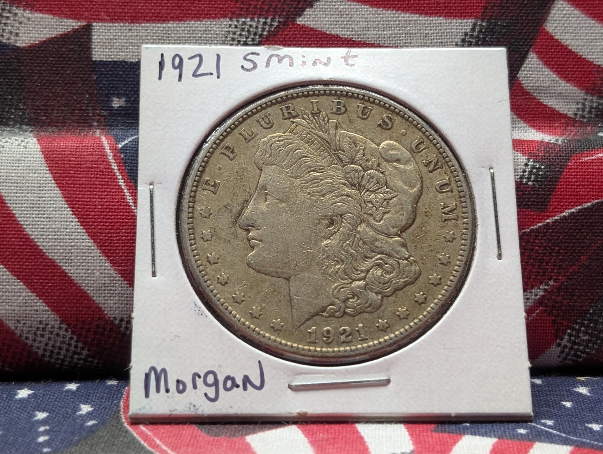 1921-S 90% Silver Morgan Dollar