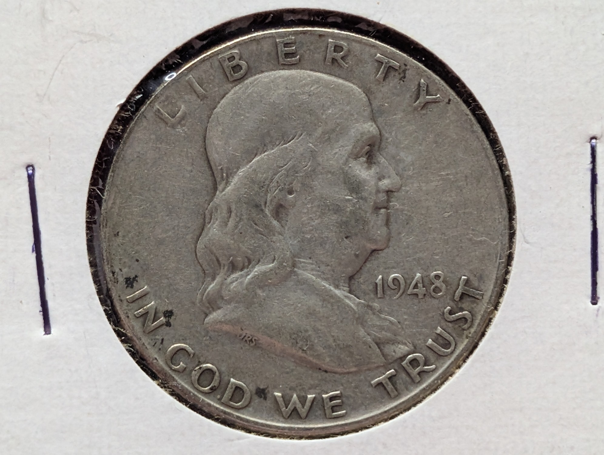 1948 Franklin 90% Silver Half Dollar