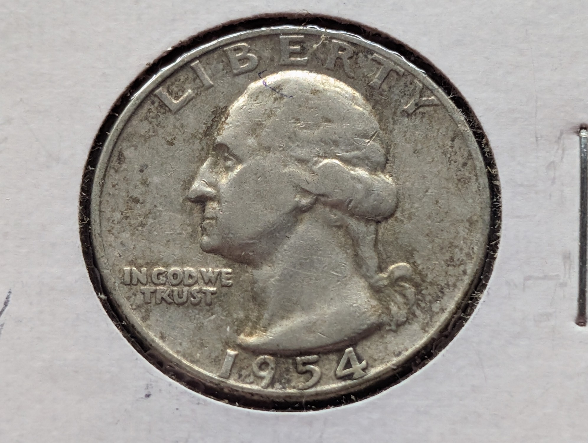 1954 Washington Quarter, 90% Silver