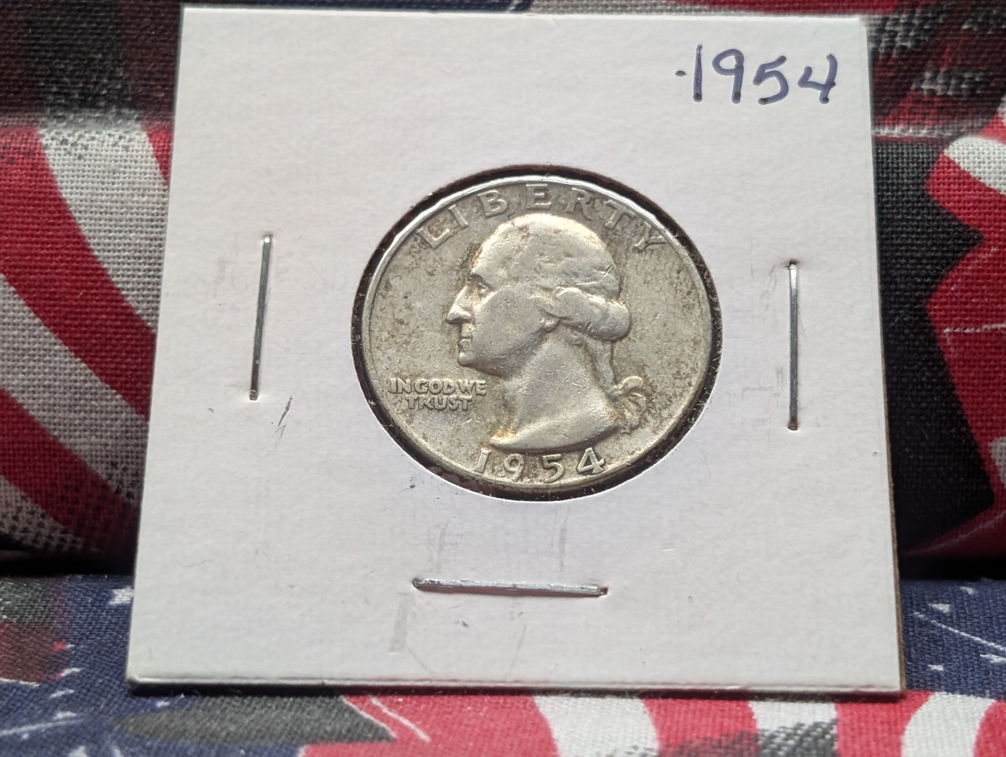 1954 Washington Quarter, 90% Silver