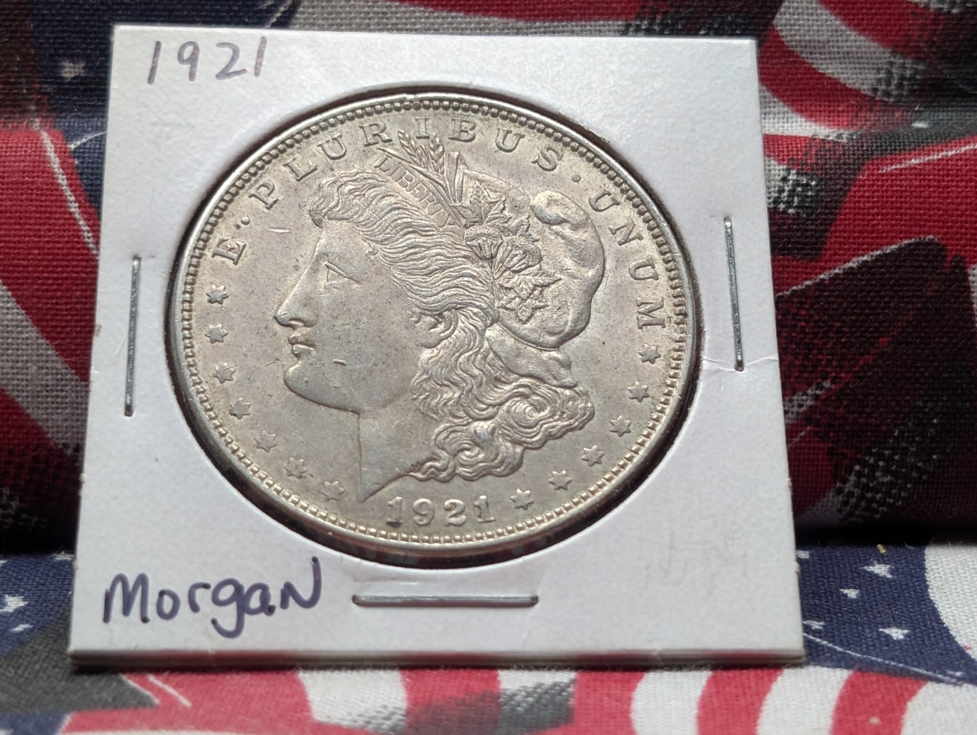 1921 90% Silver Morgan Dollar