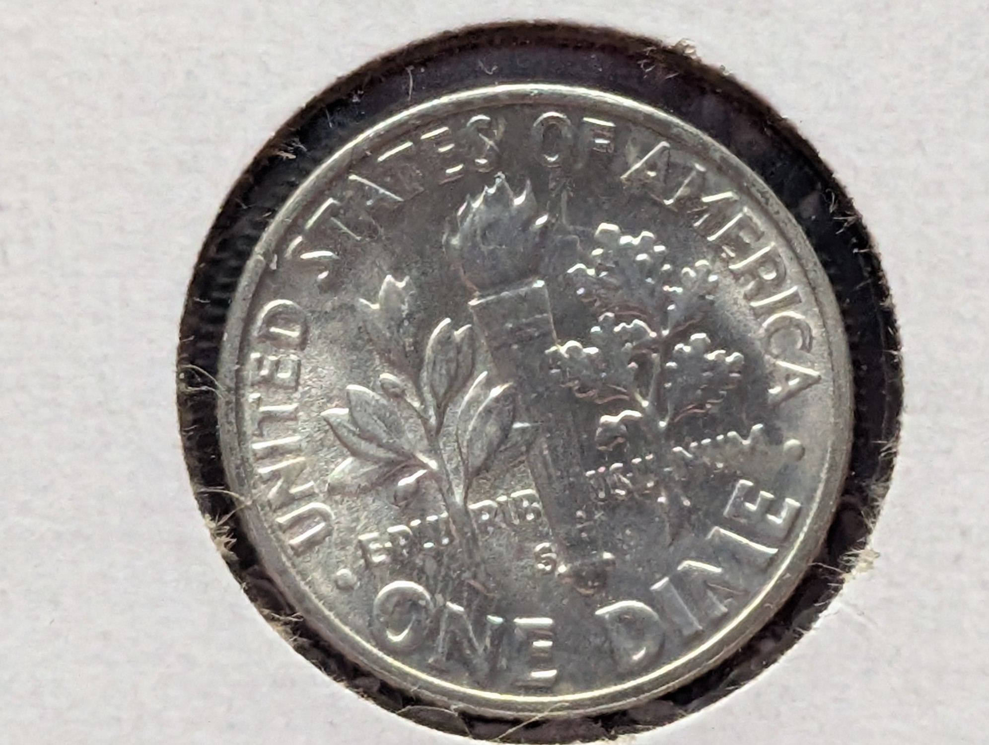 1955-S Roosevelt Dime, 90% Silver