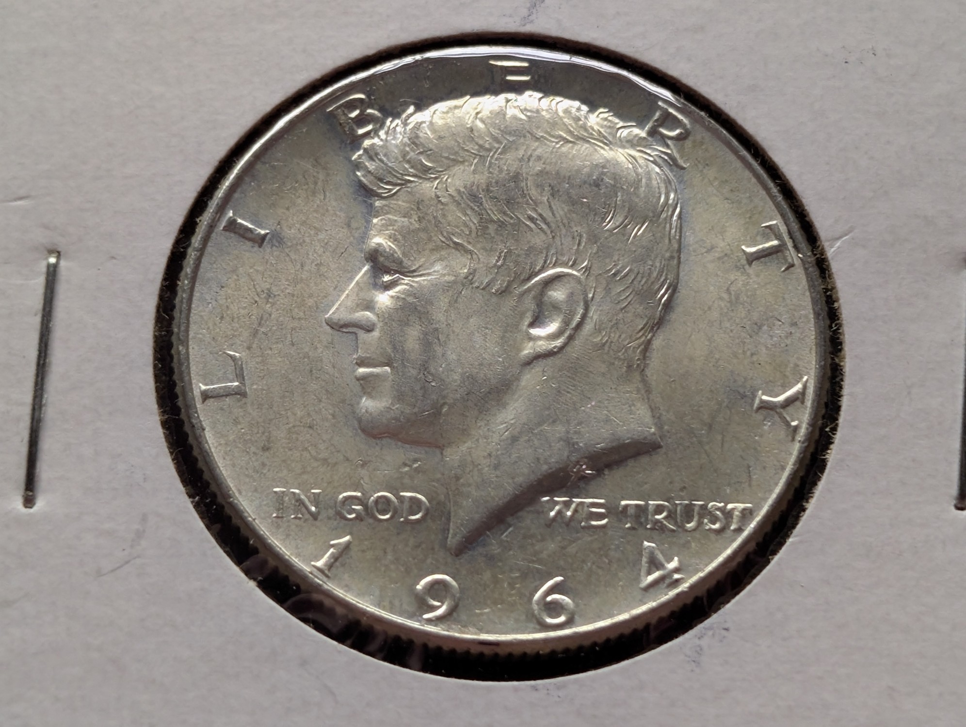 1964 90% Silver Kennedy Half Dollar
