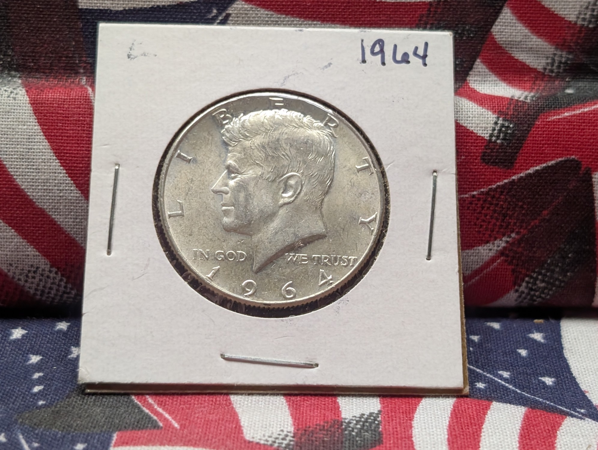 1964 90% Silver Kennedy Half Dollar