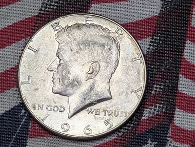 1965 Kennedy Half Dollar, 40% Silver Condition PLEASE NOTE Some coins may have a grade on the 