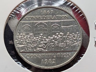 1982 Canada Confederation Constitution Commemorative Dollar Condition PLEASE NOTE Some coins 