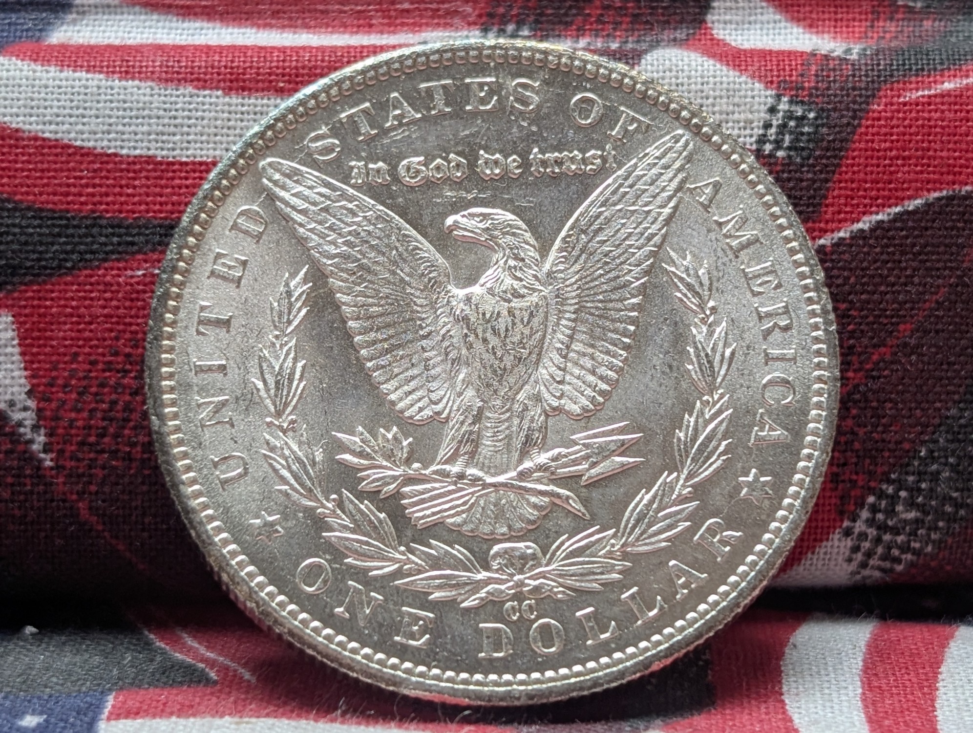 1884-CC Morgan 90% Silver Dollar - Crisp BU Condition