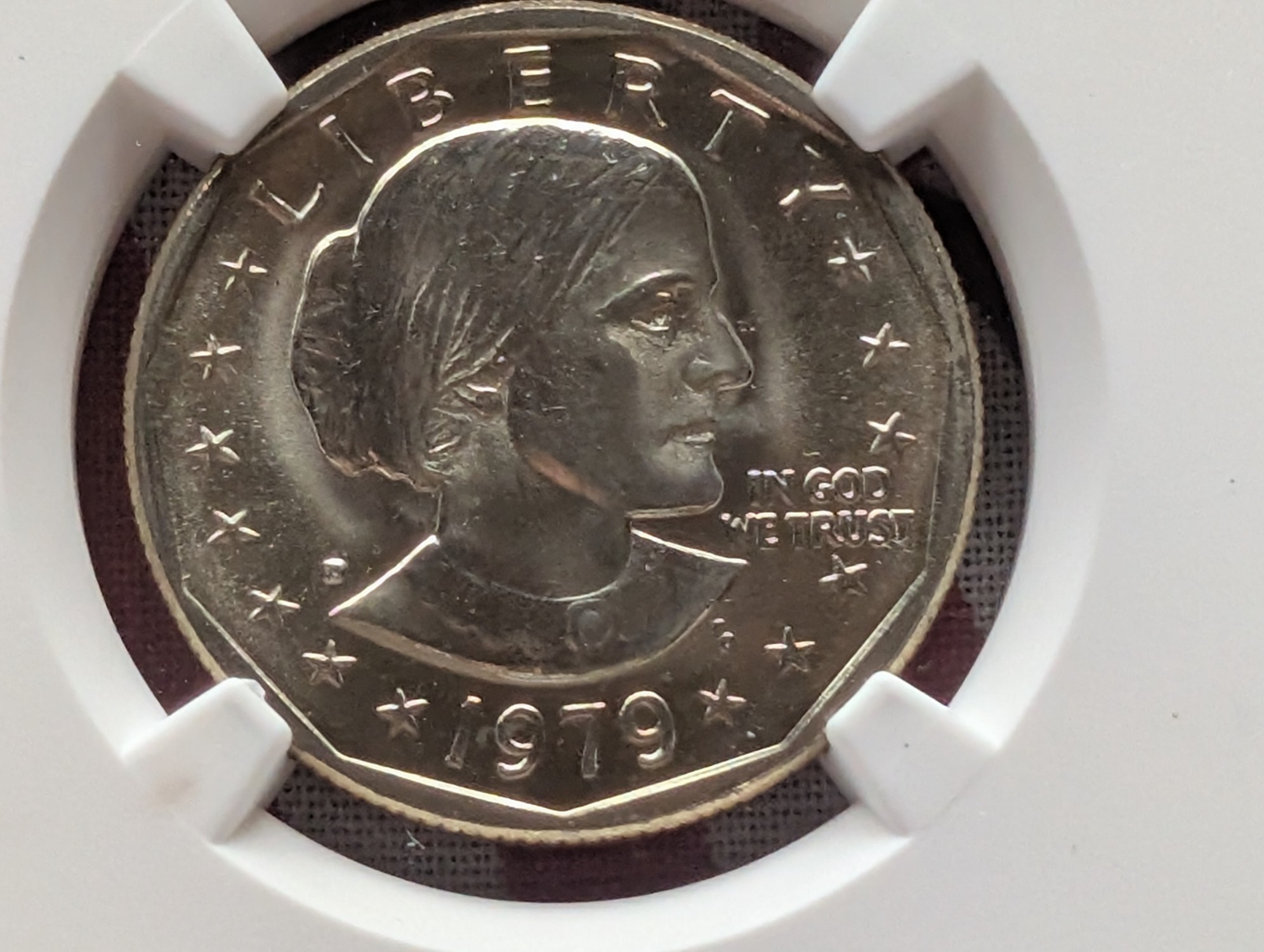 1979-D Susan B. Anthony Dollar - NGC MS66