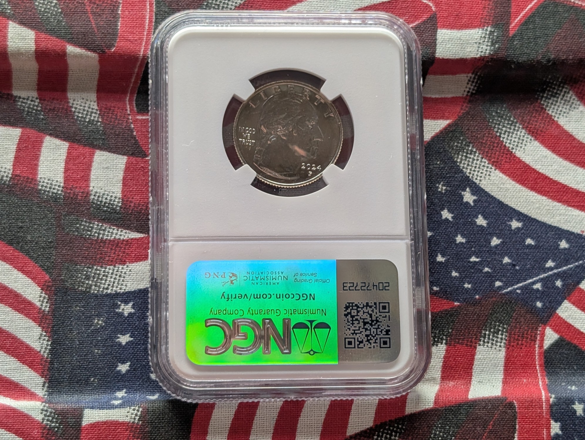 2024-P Rev. Dr. Pauli Murray Quarter - NGC MS67 - Early Release