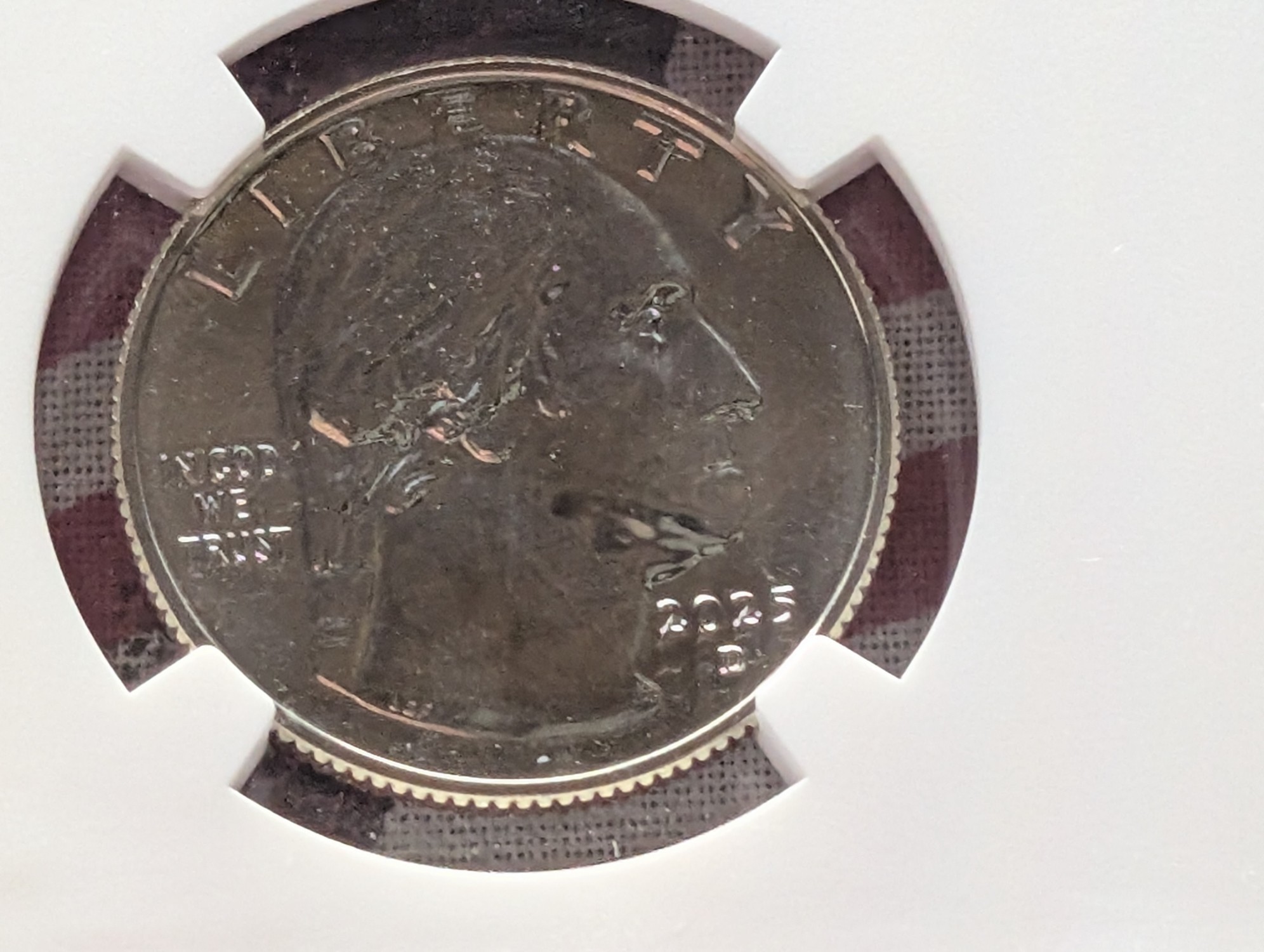 2025-D Althea Gibson Quarter - NGC MS68