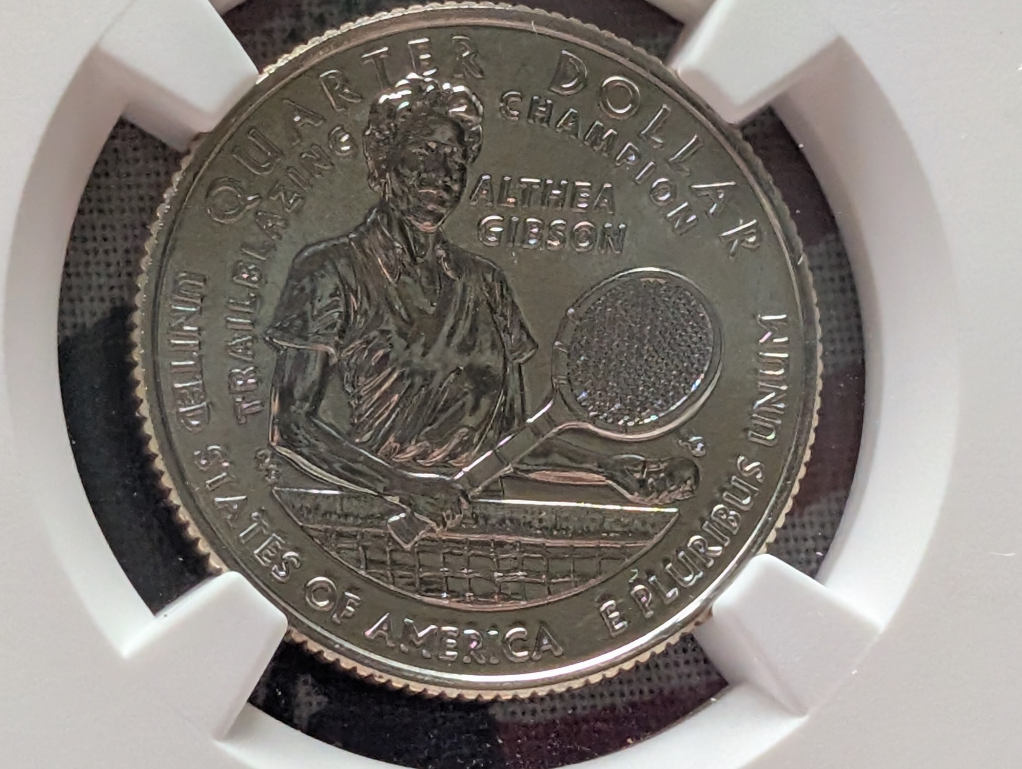 2025-D Althea Gibson Quarter - NGC MS68
