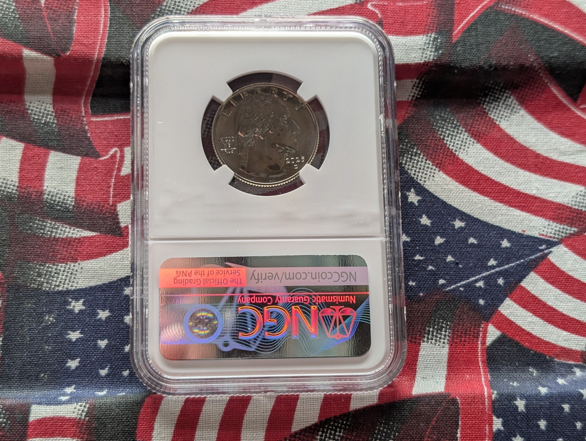 2025-D Althea Gibson Quarter - NGC MS68